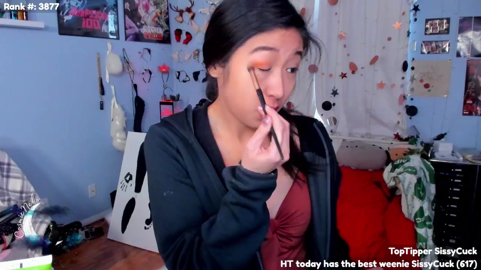 Gallery image thumbnail from CosmicNeko's myfreecams stream on, 01/04/2025, 20:20 image 2 of 20