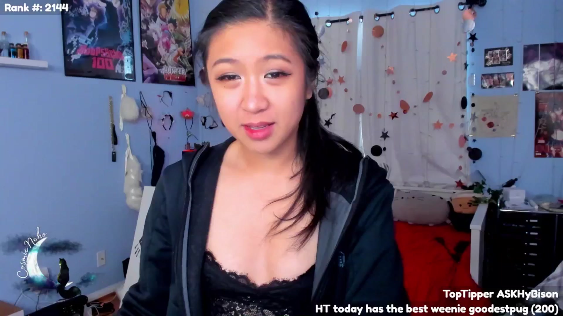 Gallery image thumbnail from CosmicNeko's myfreecams stream on, 01/05/2025, 18:22 image 20 of 20