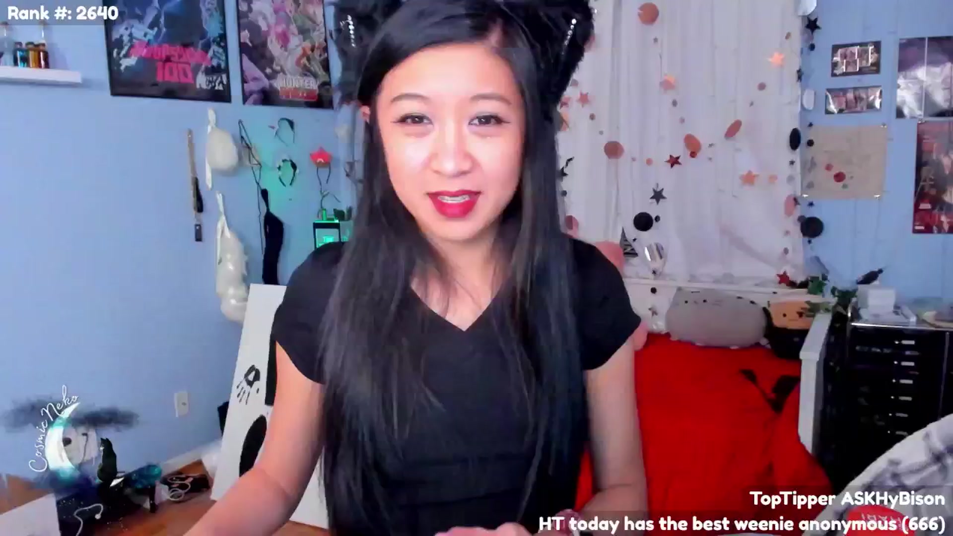 Gallery image thumbnail from CosmicNeko's myfreecams stream on, 01/12/2025, 04:06 image 3 of 20