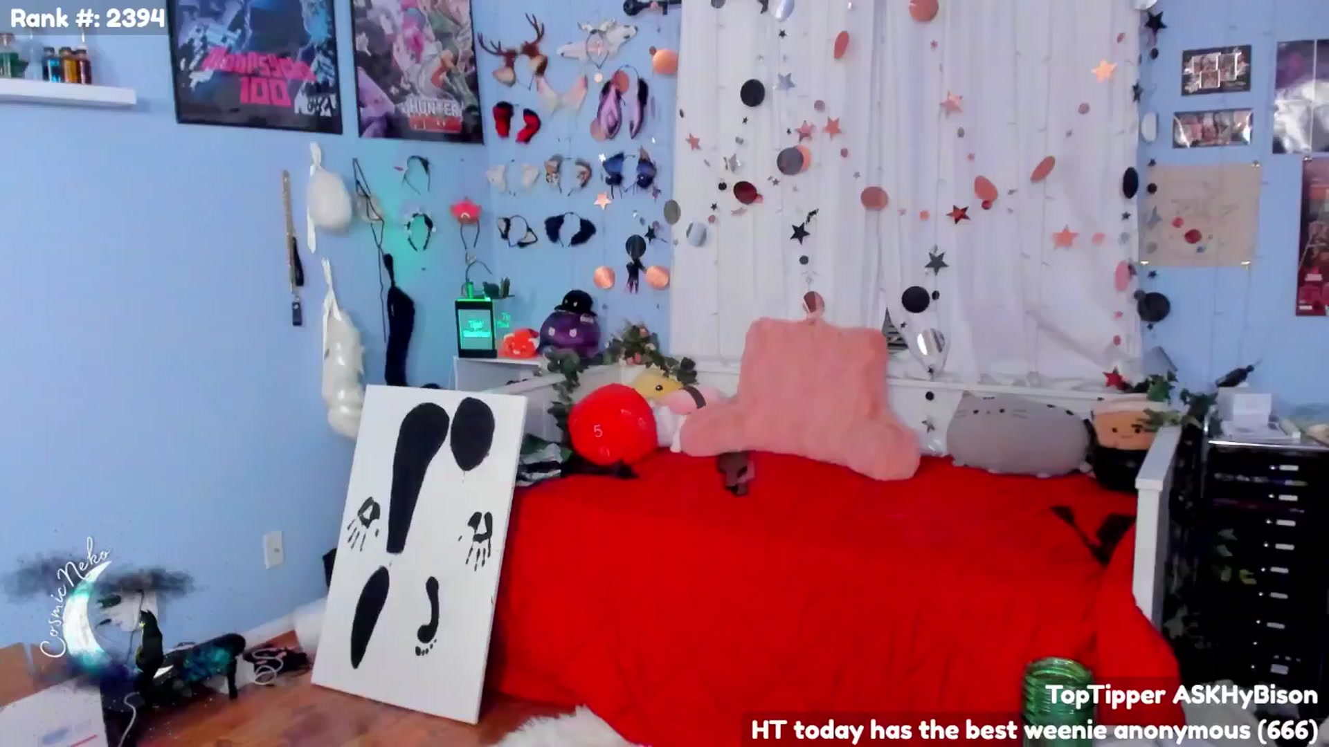 Gallery image thumbnail from CosmicNeko's myfreecams stream on, 01/12/2025, 04:06 image 17 of 20