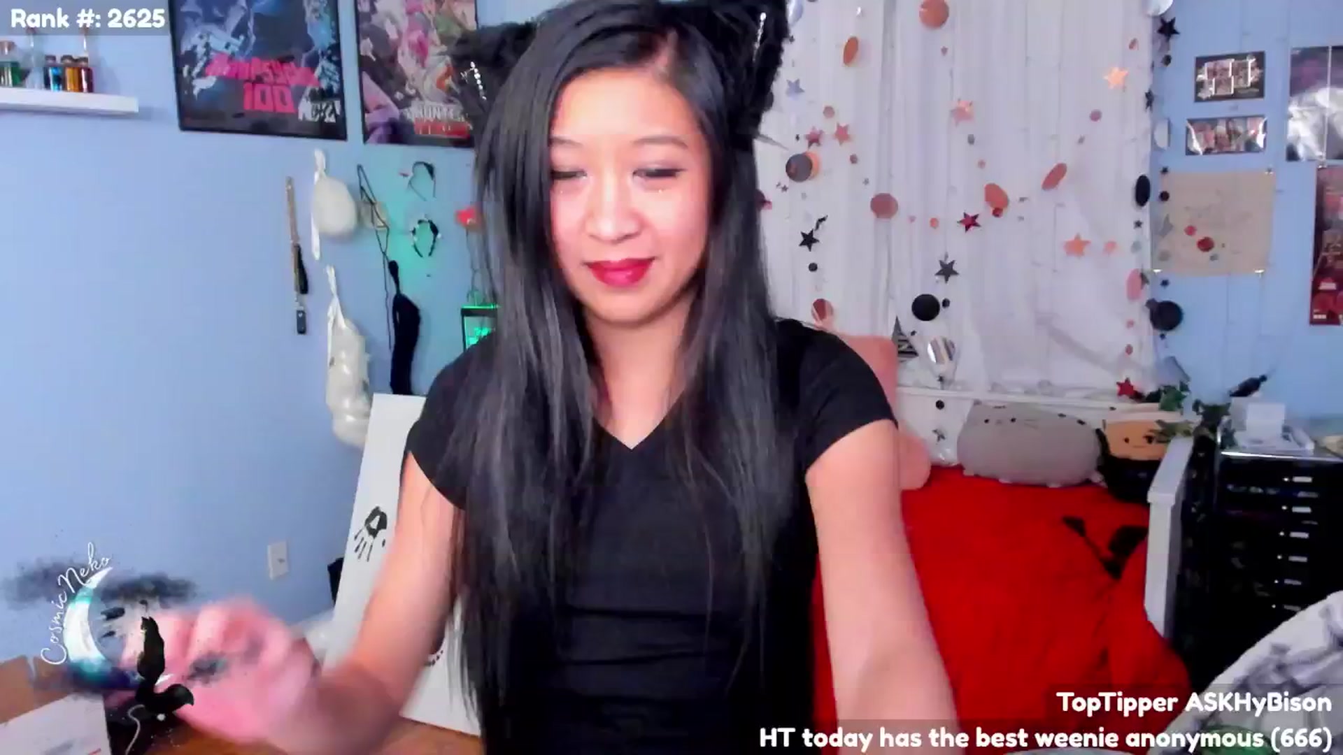 Gallery image thumbnail from CosmicNeko's myfreecams stream on, 01/12/2025, 04:06 image 8 of 20