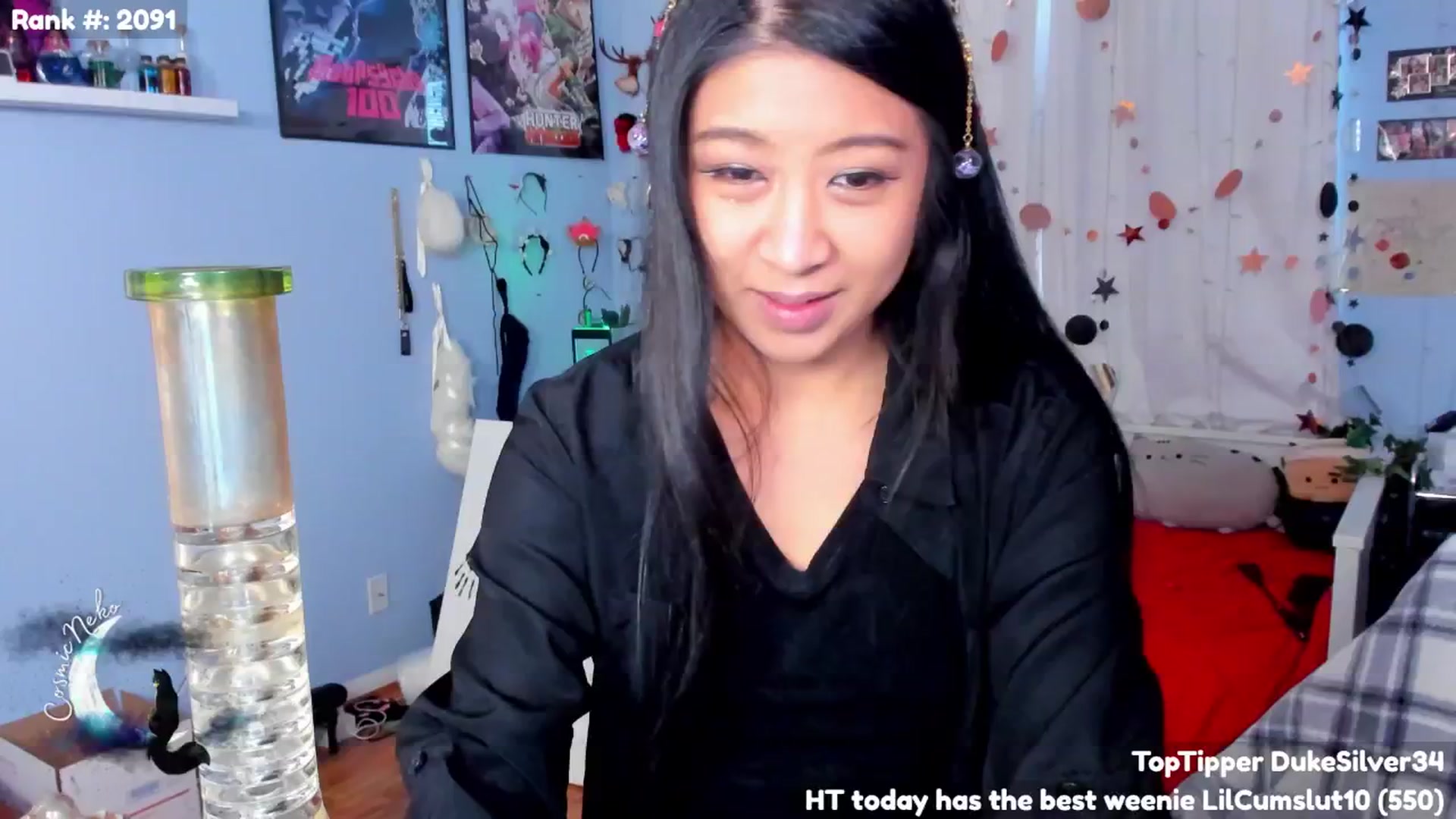 Gallery image thumbnail from CosmicNeko's myfreecams stream on, 01/12/2025, 19:54 image 3 of 20