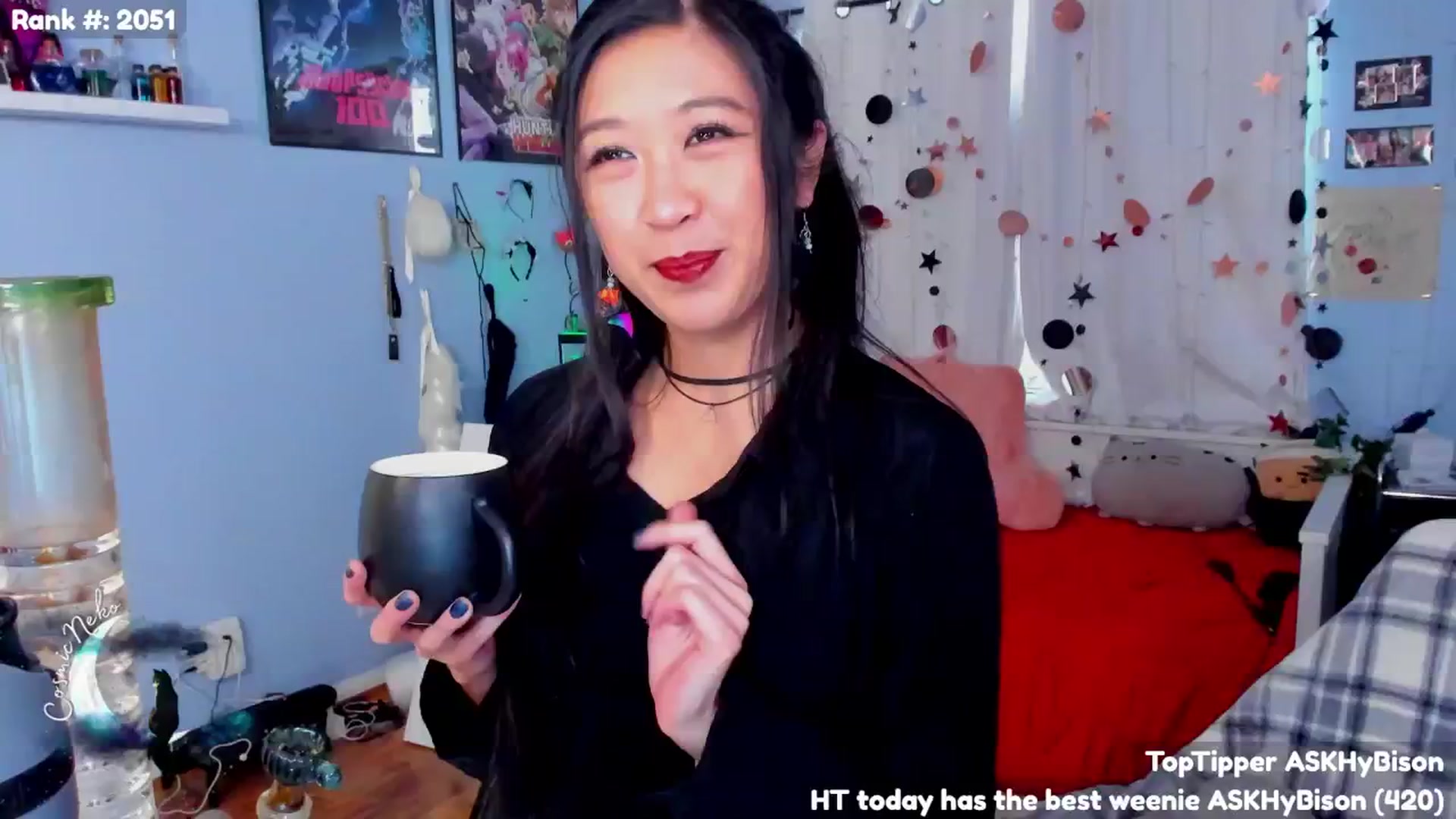 Gallery image thumbnail from CosmicNeko's myfreecams stream on, 01/15/2025, 24:06 image 3 of 20