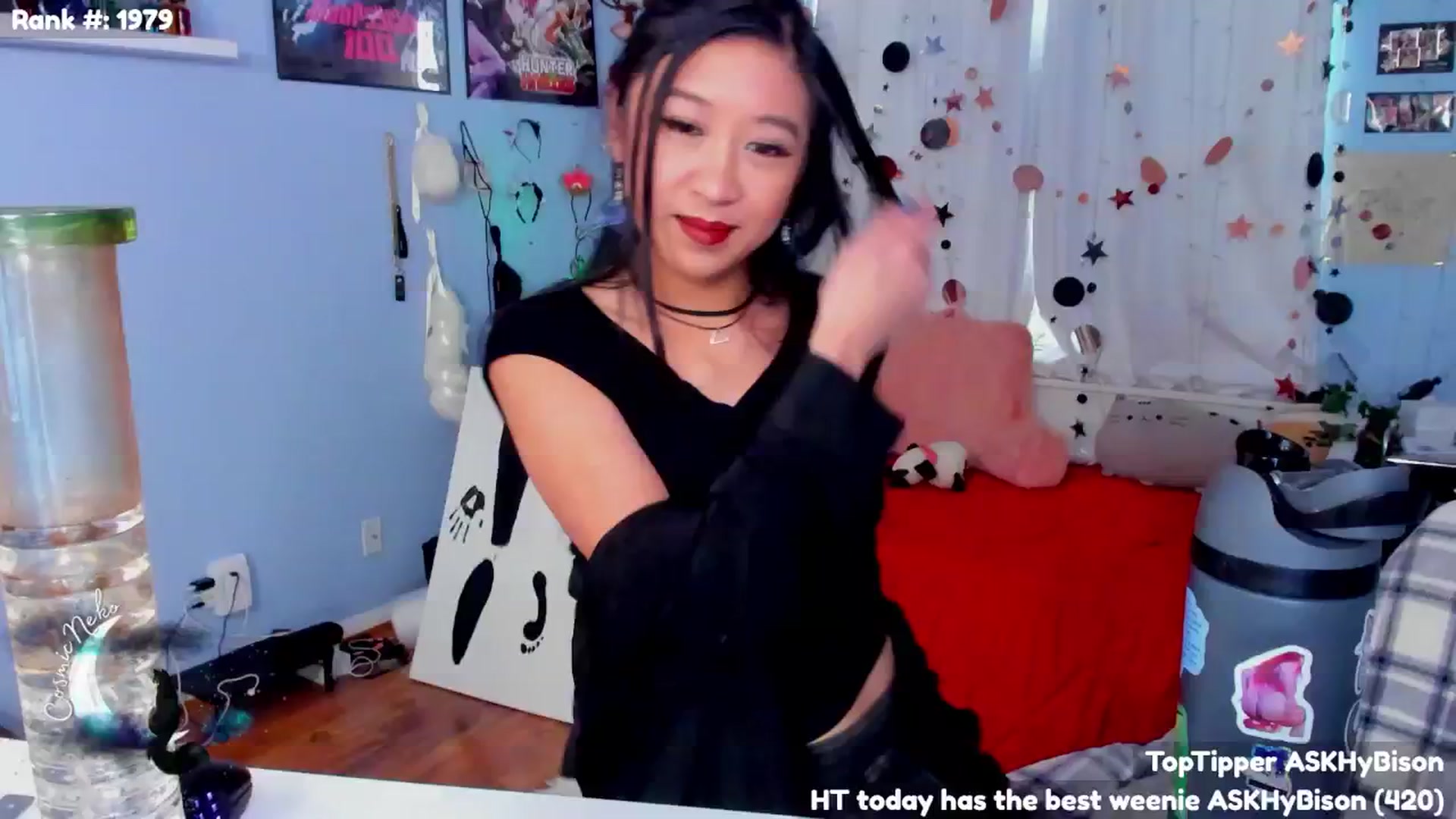 Gallery image thumbnail from CosmicNeko's myfreecams stream on, 01/15/2025, 24:06 image 8 of 20