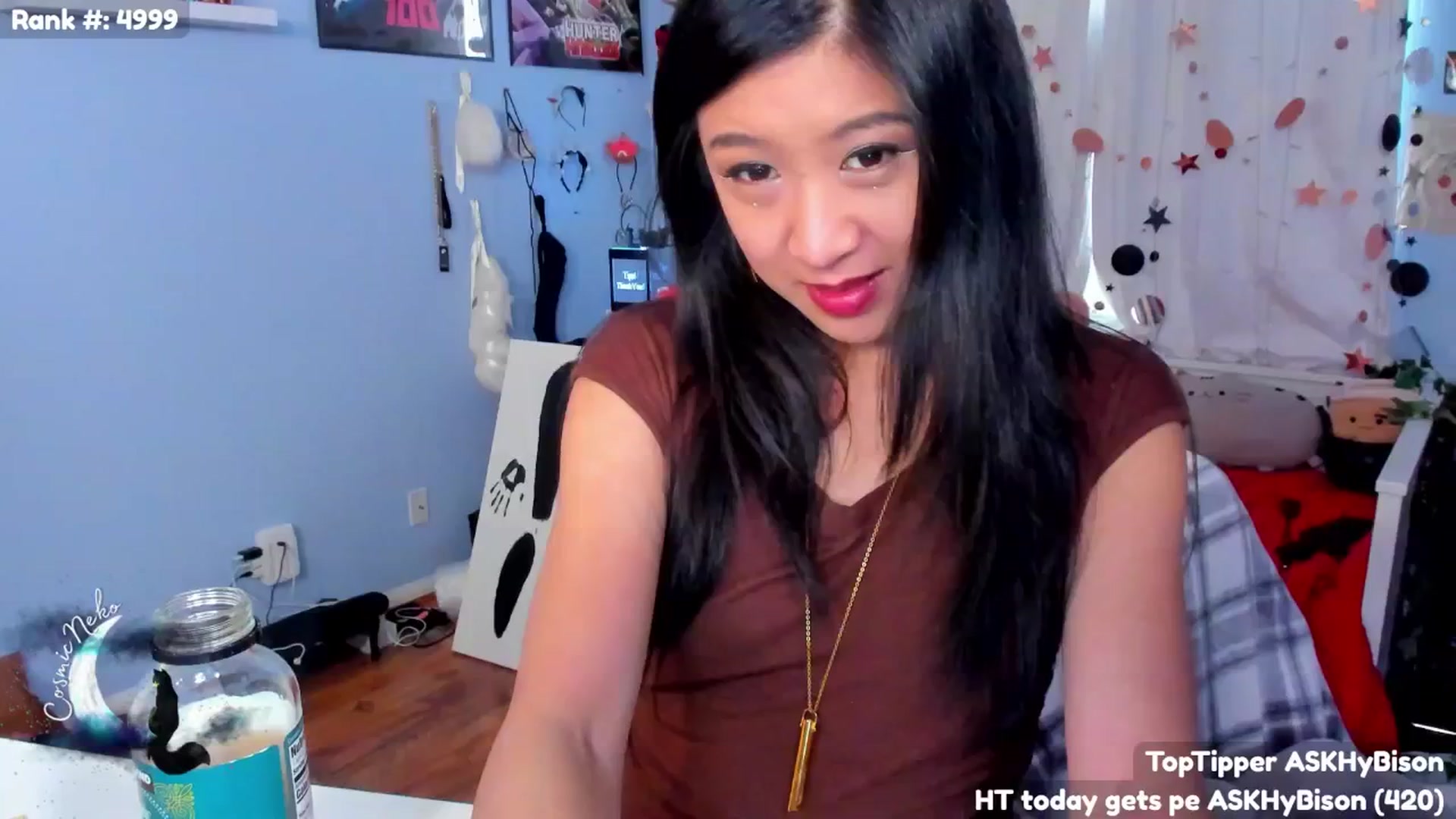 Gallery image thumbnail from CosmicNeko's myfreecams stream on, 02/28/2025, 24:00 image 1 of 20