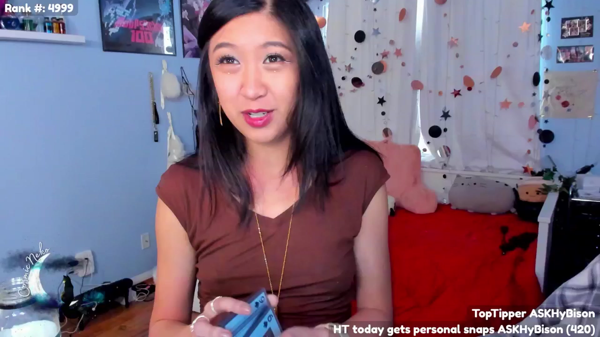 Gallery image thumbnail from CosmicNeko's myfreecams stream on, 02/28/2025, 24:00 image 2 of 20