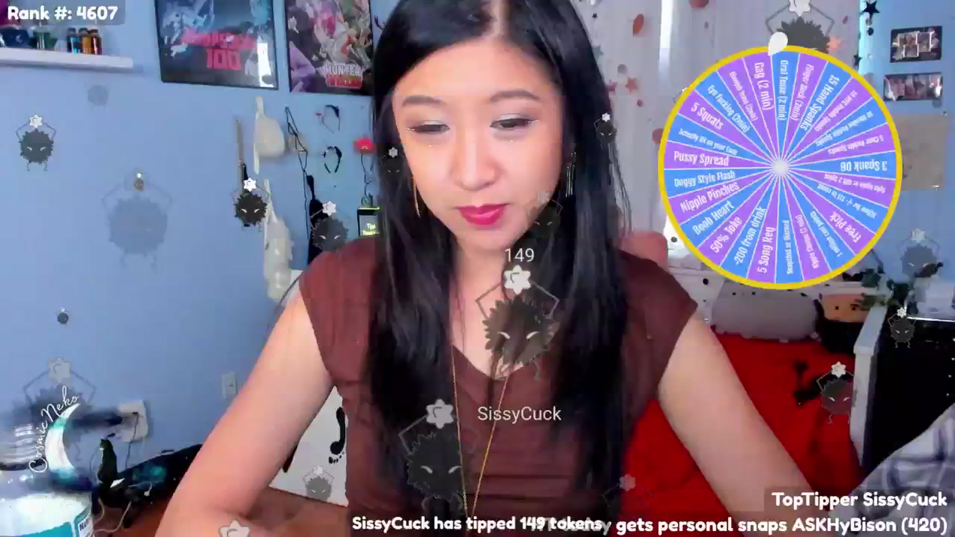 Gallery image thumbnail from CosmicNeko's myfreecams stream on, 02/28/2025, 24:00 image 5 of 20