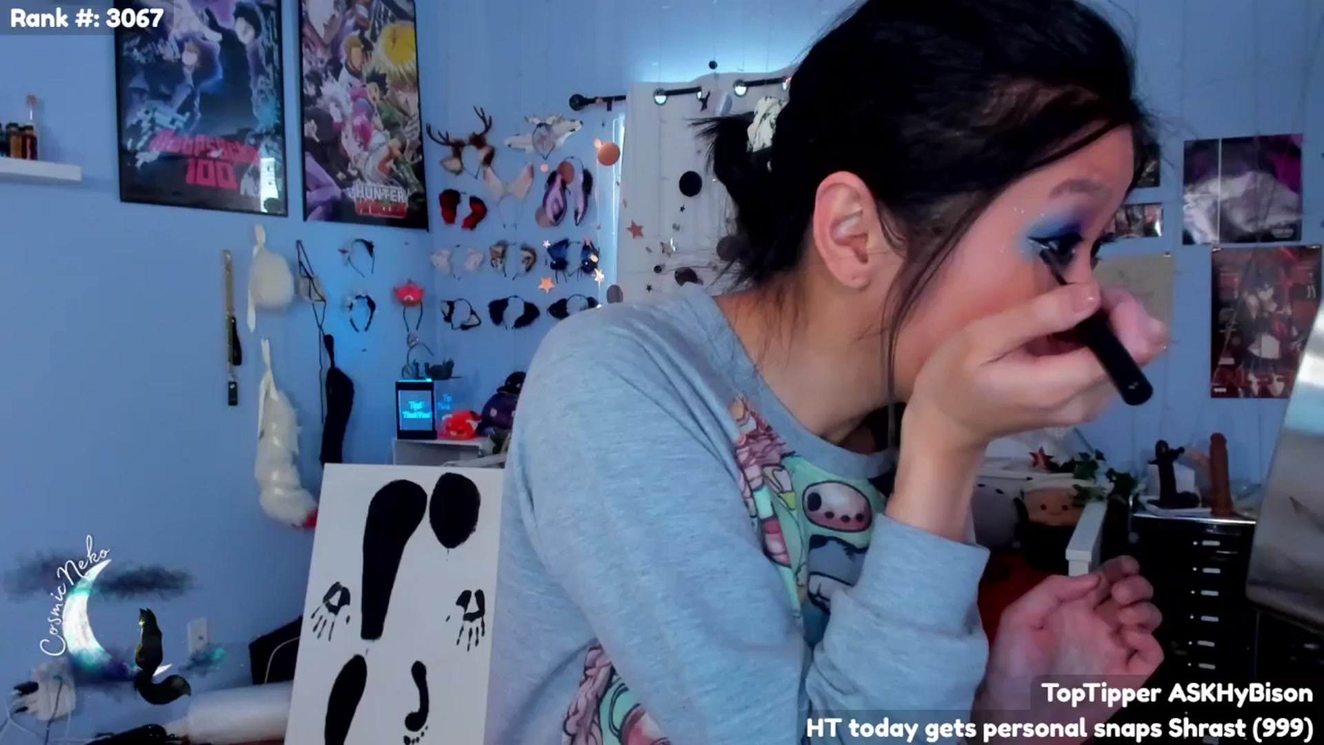 Gallery image thumbnail from CosmicNeko's myfreecams stream on, 03/28/2025, 22:38 image 6 of 20