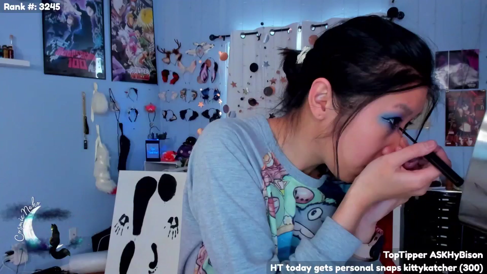 Gallery image thumbnail from CosmicNeko's myfreecams stream on, 03/28/2025, 22:38 image 5 of 20