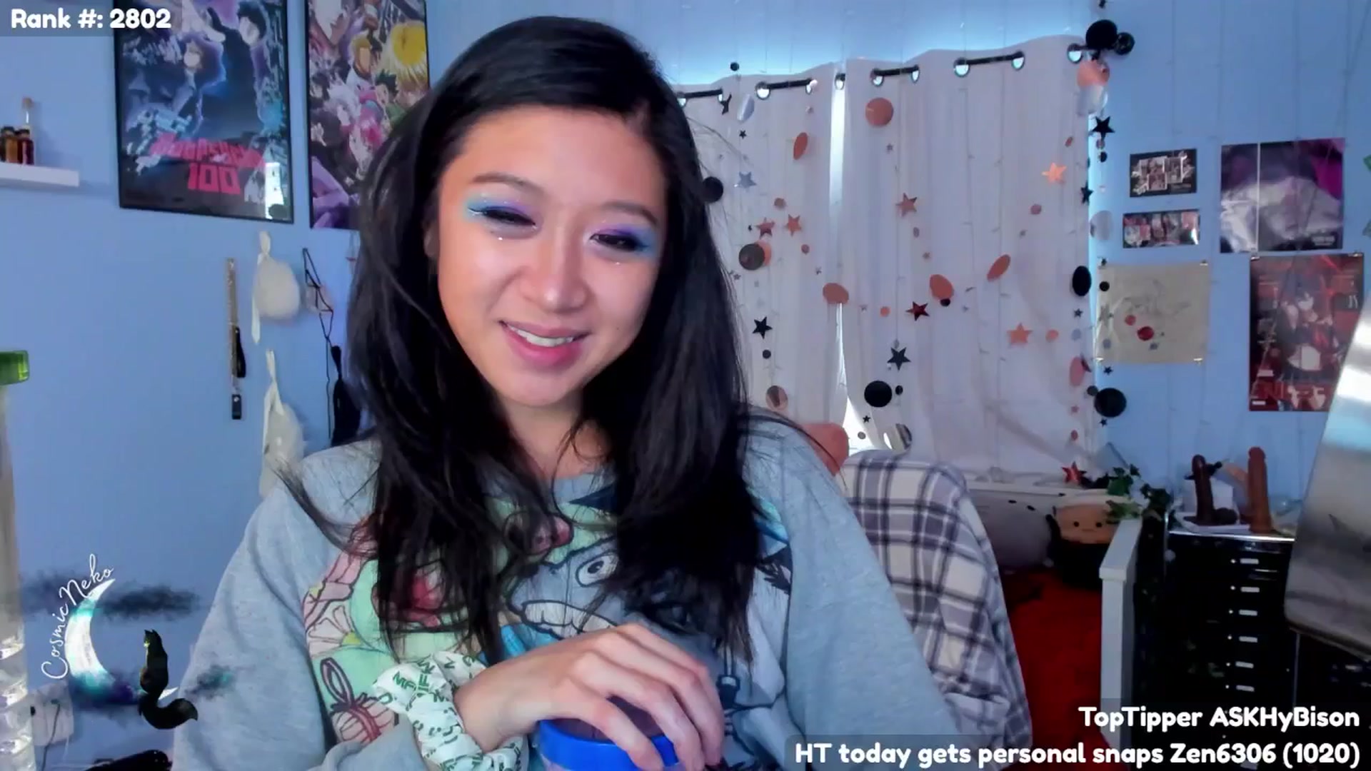 Gallery image thumbnail from CosmicNeko's myfreecams stream on, 03/28/2025, 22:38 image 13 of 20