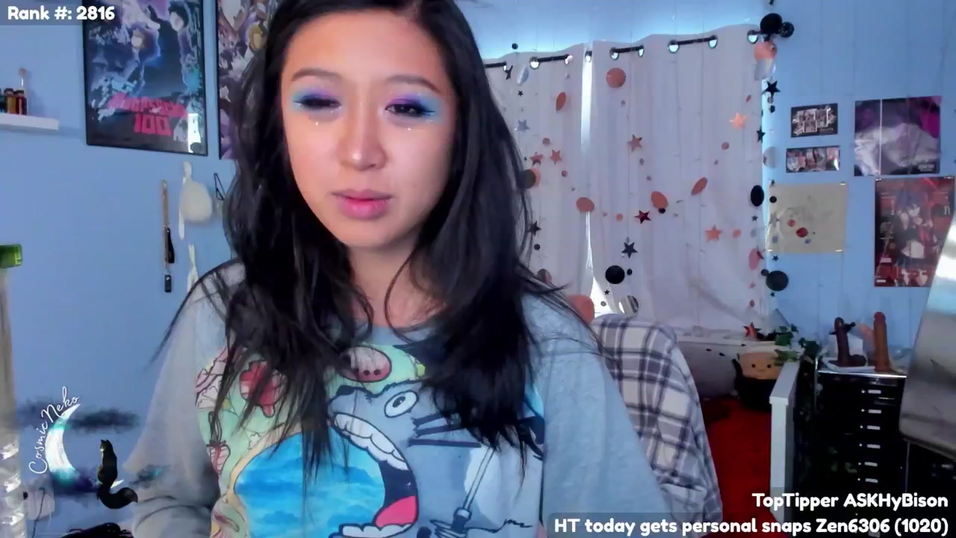 Gallery image thumbnail from CosmicNeko's myfreecams stream on, 03/28/2025, 22:38 image 12 of 20