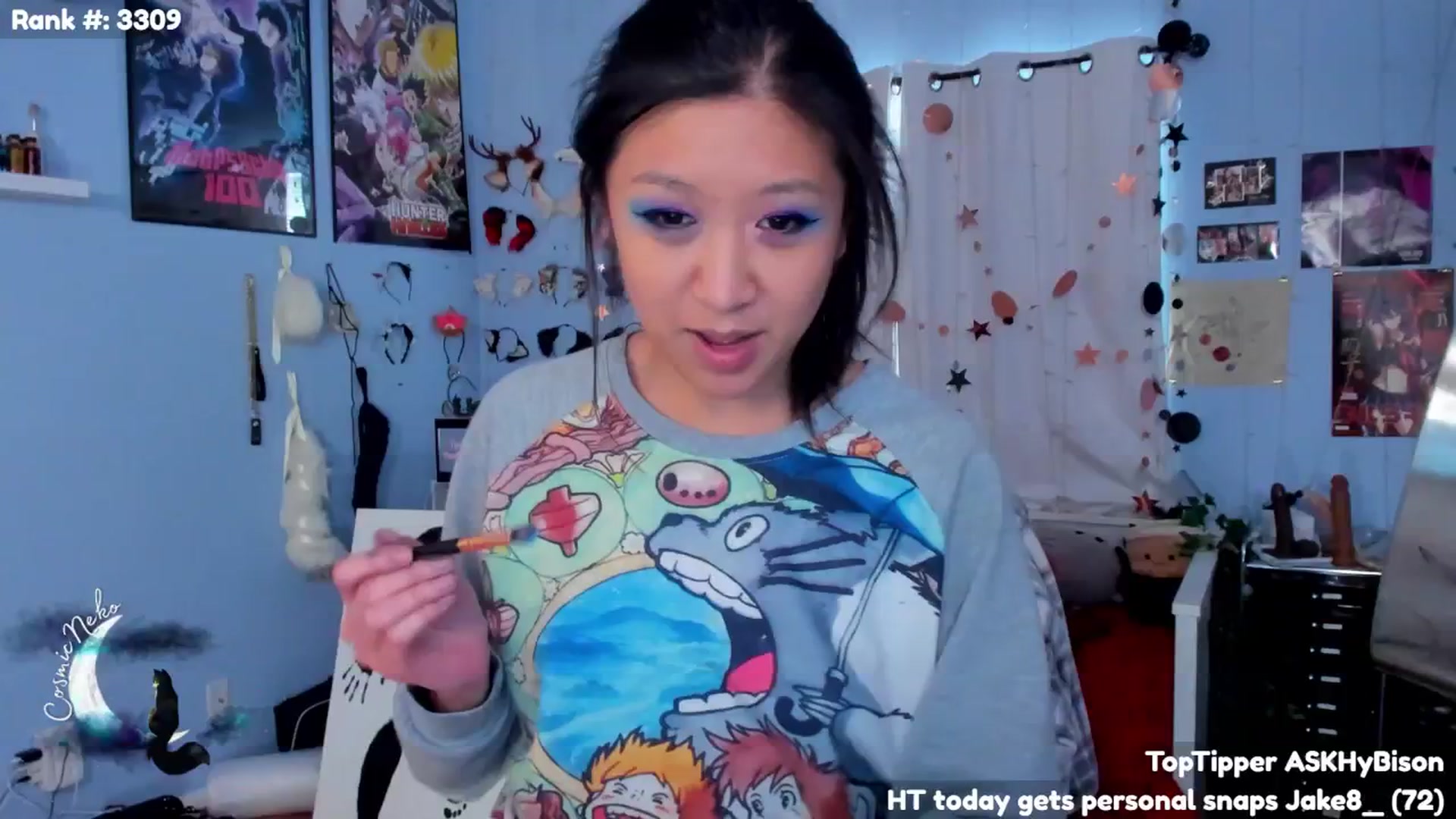 Gallery image thumbnail from CosmicNeko's myfreecams stream on, 03/28/2025, 22:38 image 4 of 20