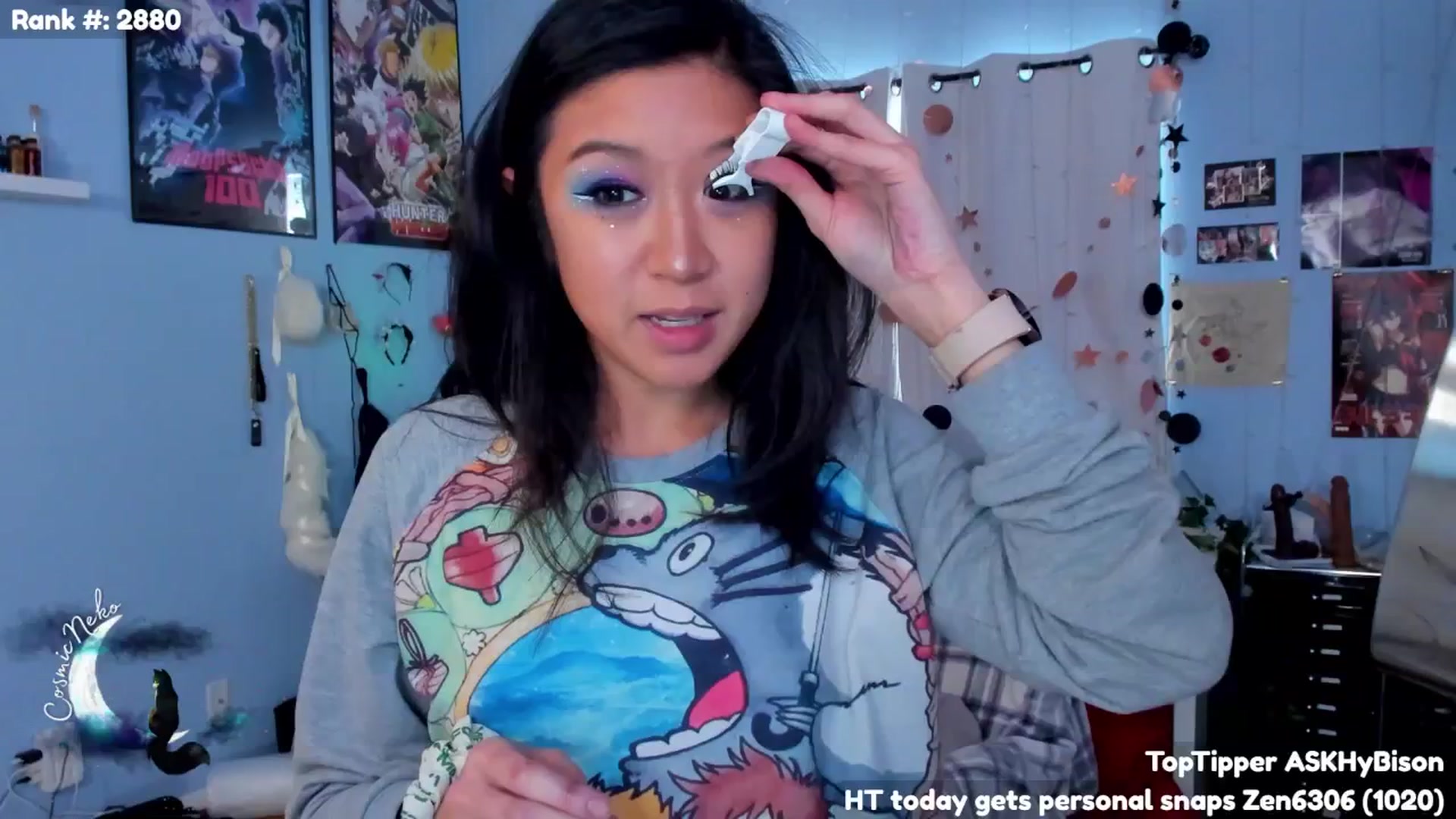 Gallery image thumbnail from CosmicNeko's myfreecams stream on, 03/28/2025, 22:38 image 9 of 20