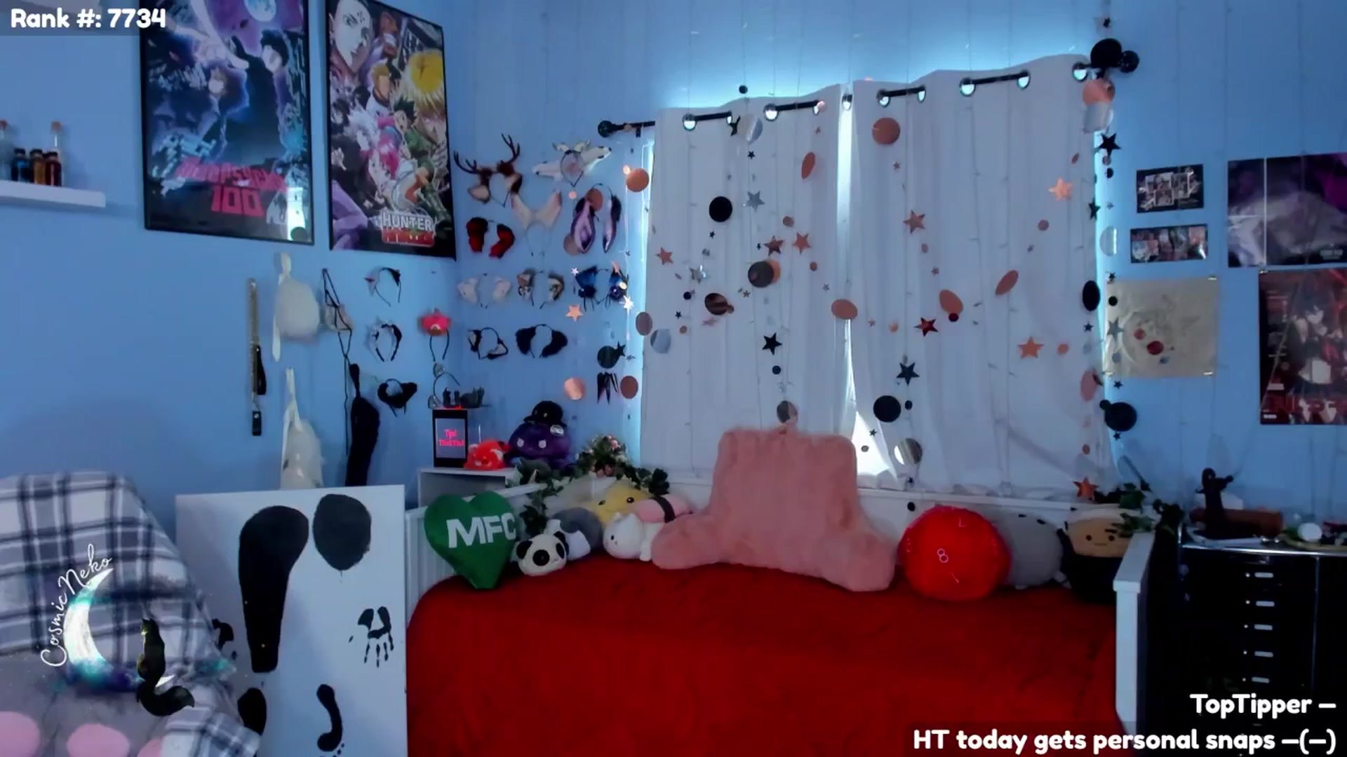 Gallery image thumbnail from CosmicNeko's myfreecams stream on, 04/26/2025, 17:49 image 3 of 20