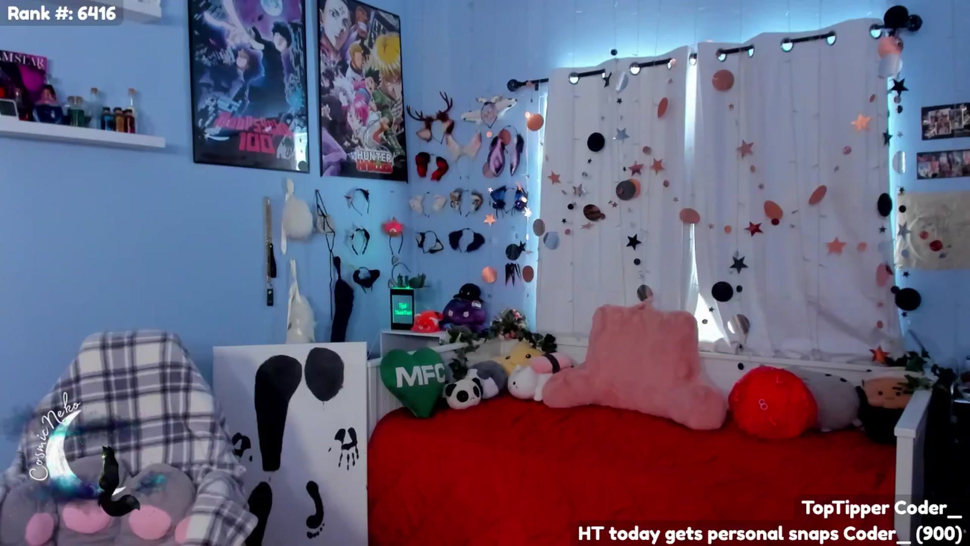 Gallery image thumbnail from CosmicNeko's myfreecams stream on, 04/26/2025, 17:49 image 11 of 20
