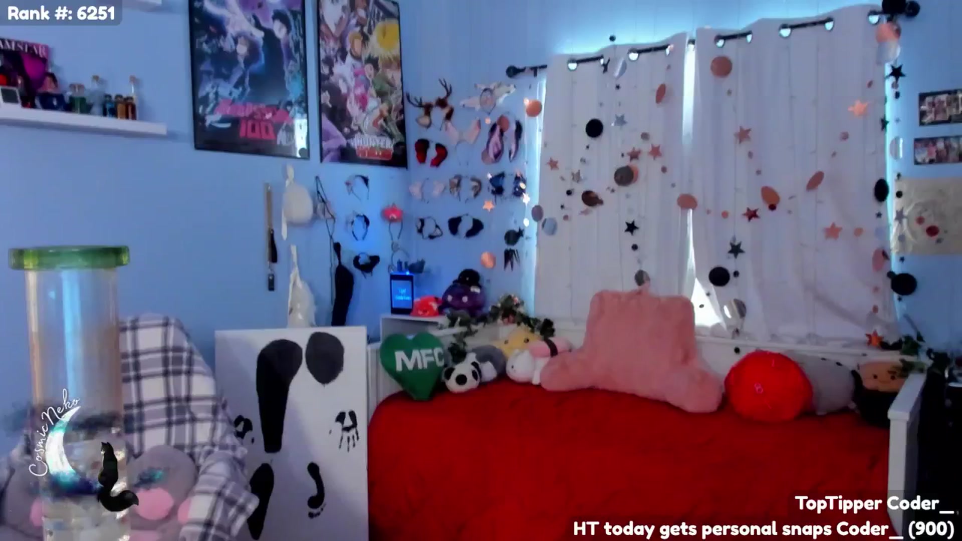 Gallery image thumbnail from CosmicNeko's myfreecams stream on, 04/26/2025, 17:49 image 16 of 20
