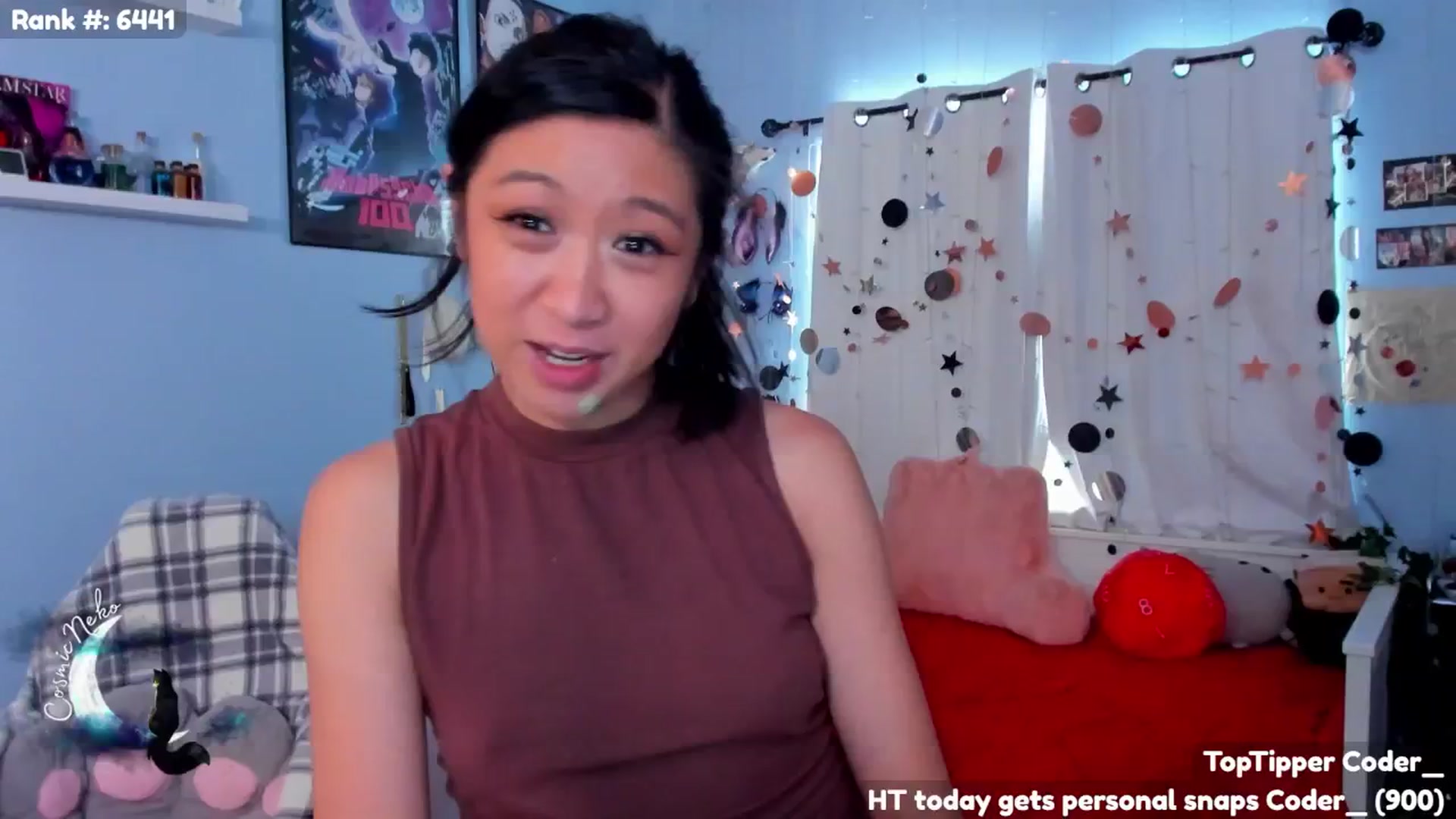 Gallery image thumbnail from CosmicNeko's myfreecams stream on, 04/26/2025, 17:49 image 9 of 20