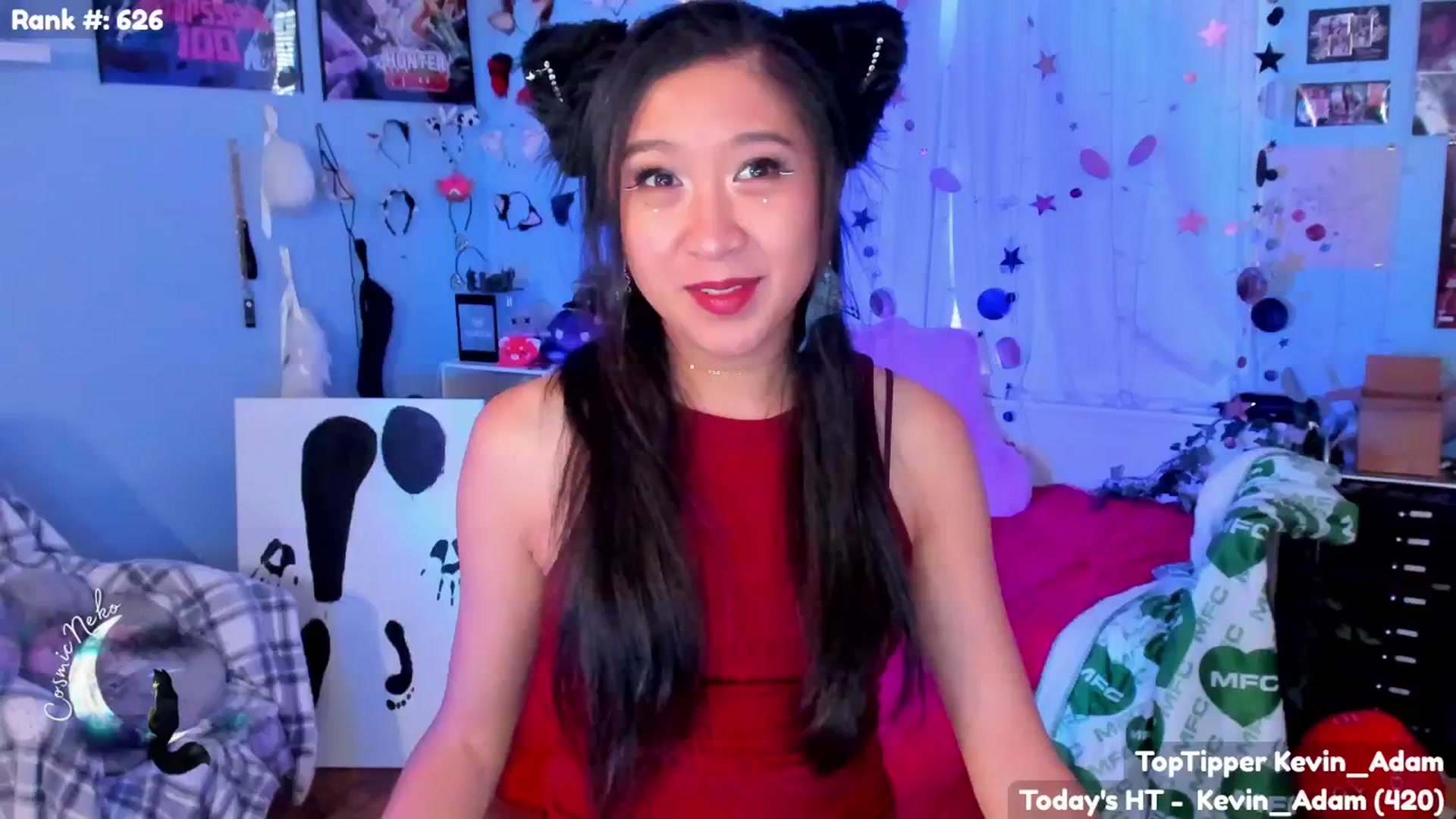 Gallery image thumbnail from CosmicNeko's myfreecams stream on, 07/02/2025, 01:04 image 5 of 20