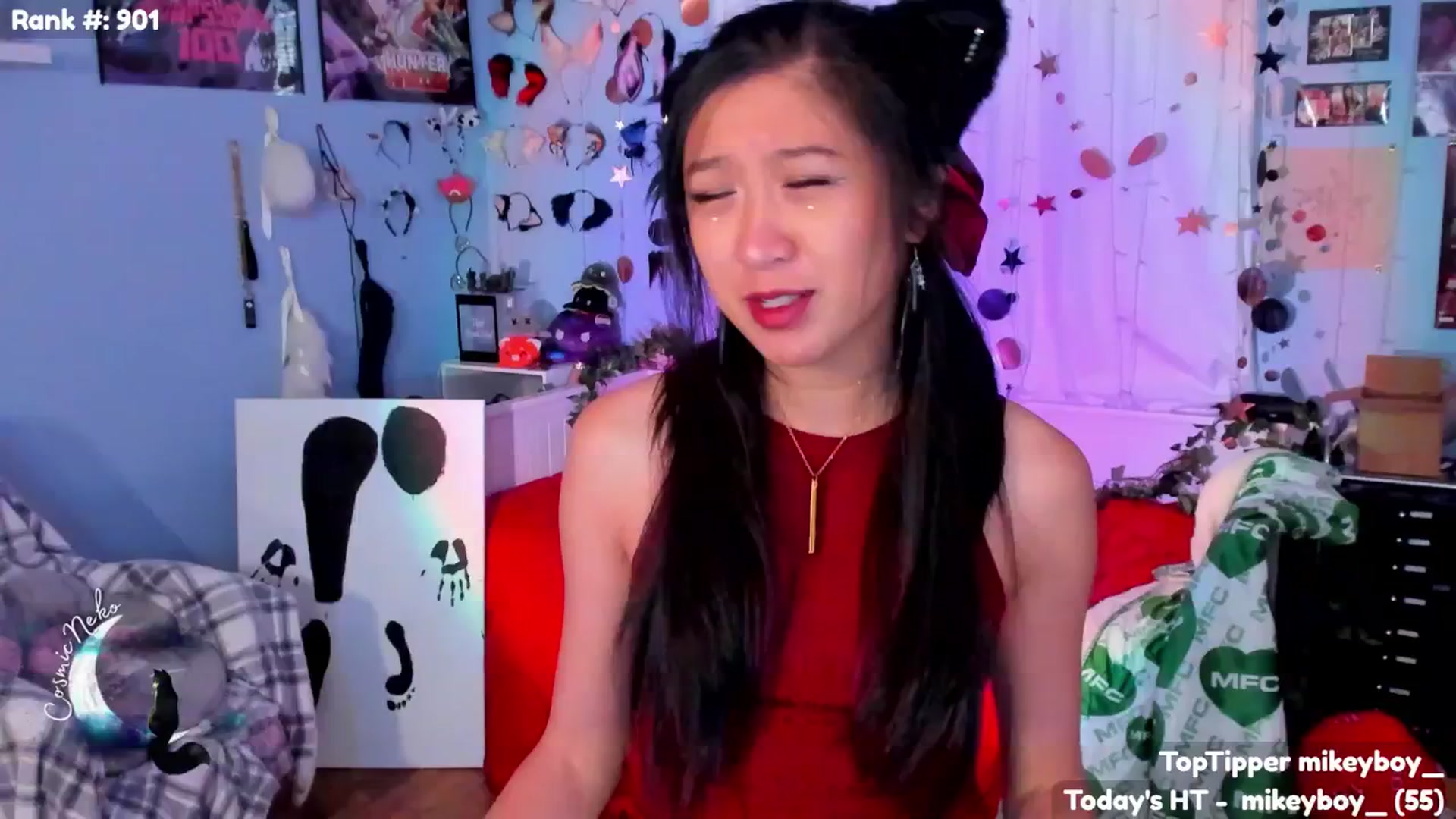 Gallery image thumbnail from CosmicNeko's myfreecams stream on, 07/02/2025, 01:04 image 2 of 20