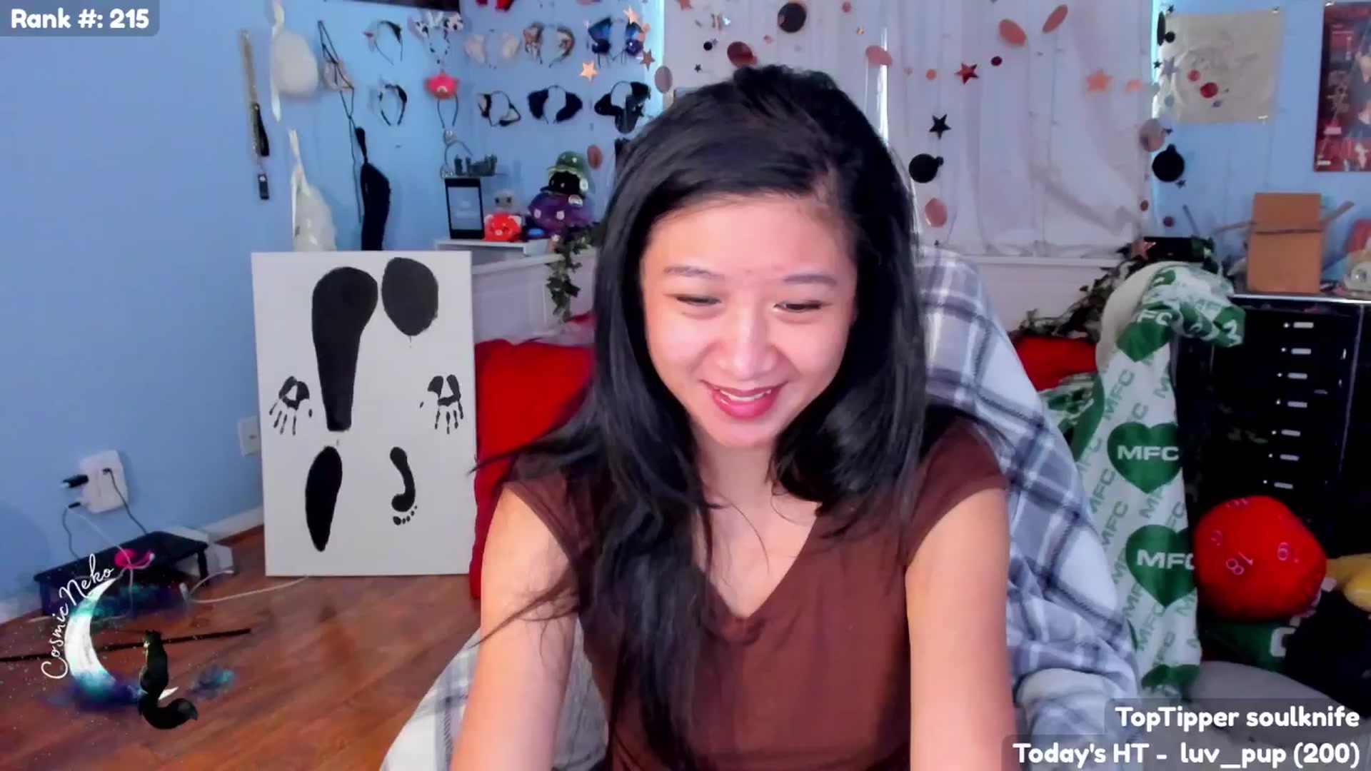 Gallery image thumbnail from CosmicNeko's myfreecams stream on, 07/02/2025, 17:45 image 19 of 20