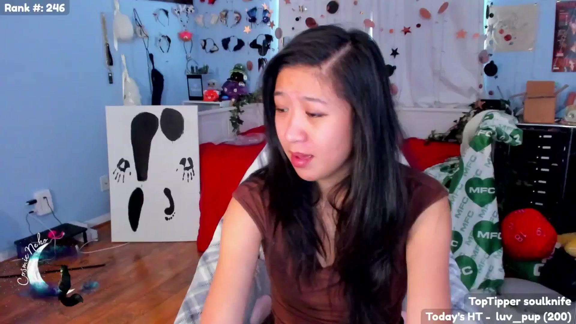 Gallery image thumbnail from CosmicNeko's myfreecams stream on, 07/02/2025, 17:45 image 11 of 20
