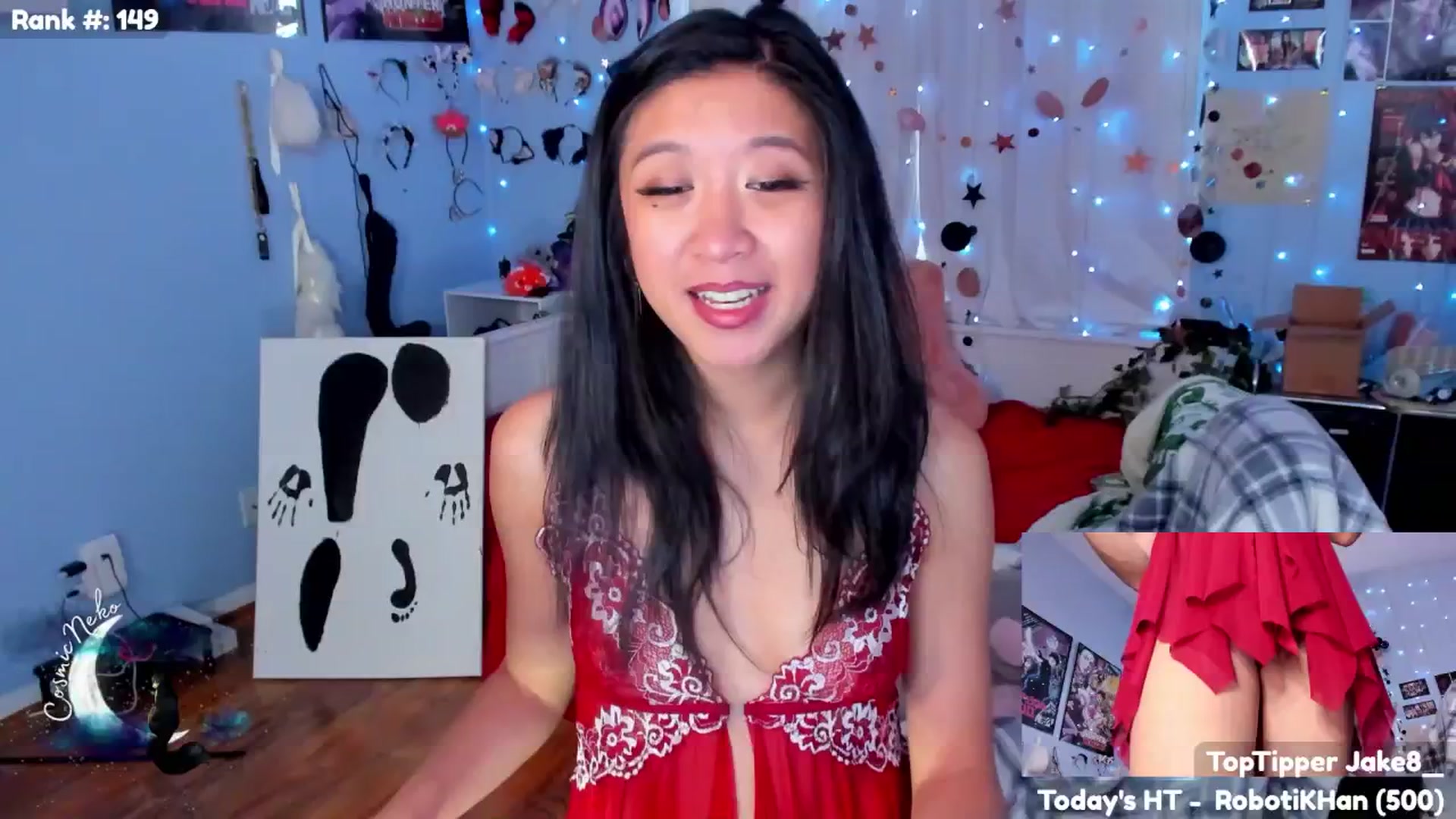 Gallery image thumbnail from CosmicNeko's myfreecams stream on, 07/04/2025, 01:13 image 20 of 20