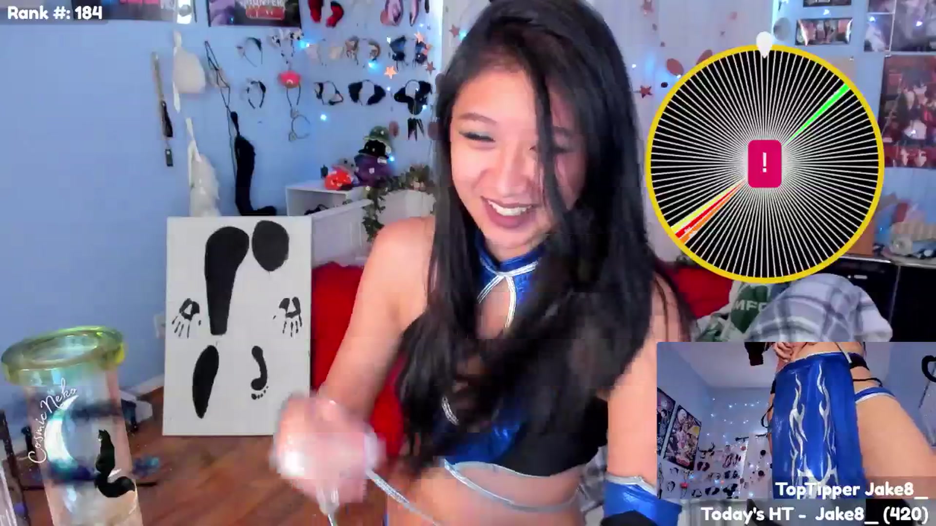 Gallery image thumbnail from CosmicNeko's myfreecams stream on, 07/05/2025, 01:04 image 10 of 20