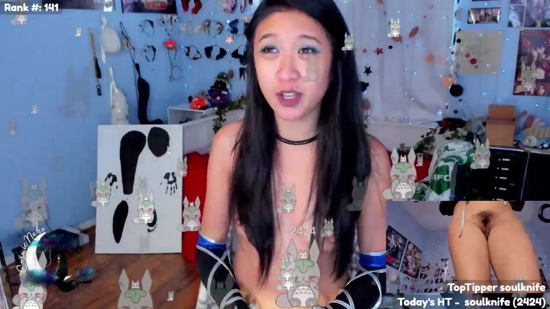 Gallery image thumbnail from CosmicNeko's myfreecams stream on, 07/05/2025, 01:04 image 18 of 20