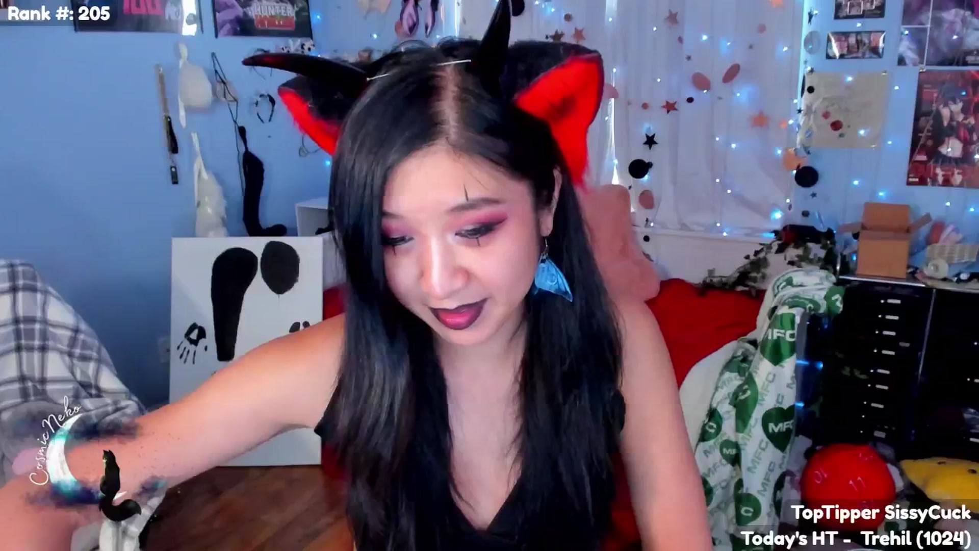 Gallery image thumbnail from CosmicNeko's myfreecams stream on, 07/07/2025, 24:48 image 14 of 20