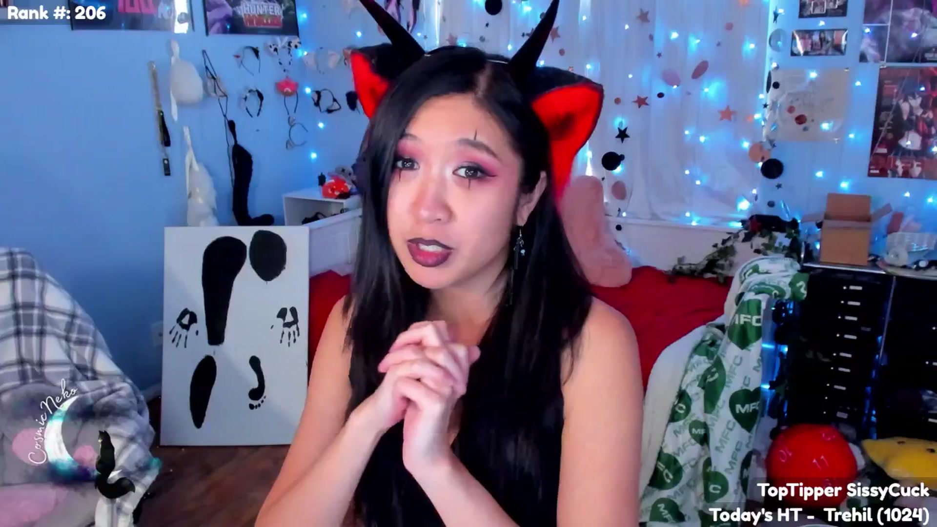Gallery image thumbnail from CosmicNeko's myfreecams stream on, 07/07/2025, 24:48 image 13 of 20