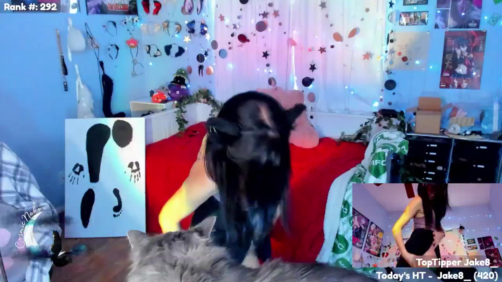 Gallery image thumbnail from CosmicNeko's myfreecams stream on, 07/10/2025, 23:30 image 6 of 20
