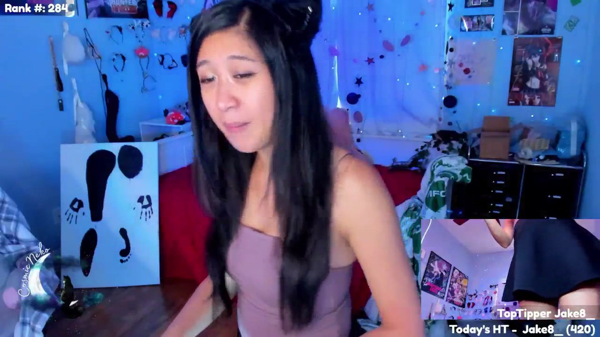 Gallery image thumbnail from CosmicNeko's myfreecams stream on, 07/11/2025, 24:44 image 12 of 20