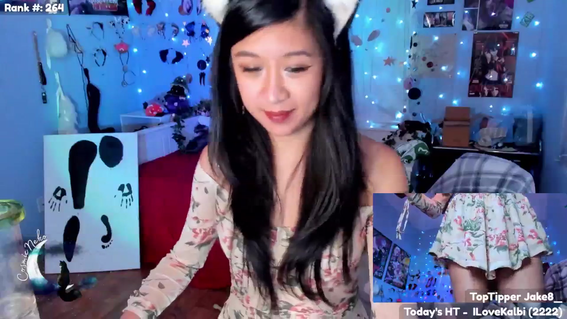 Gallery image thumbnail from CosmicNeko's myfreecams stream on, 07/12/2025, 01:04 image 17 of 20