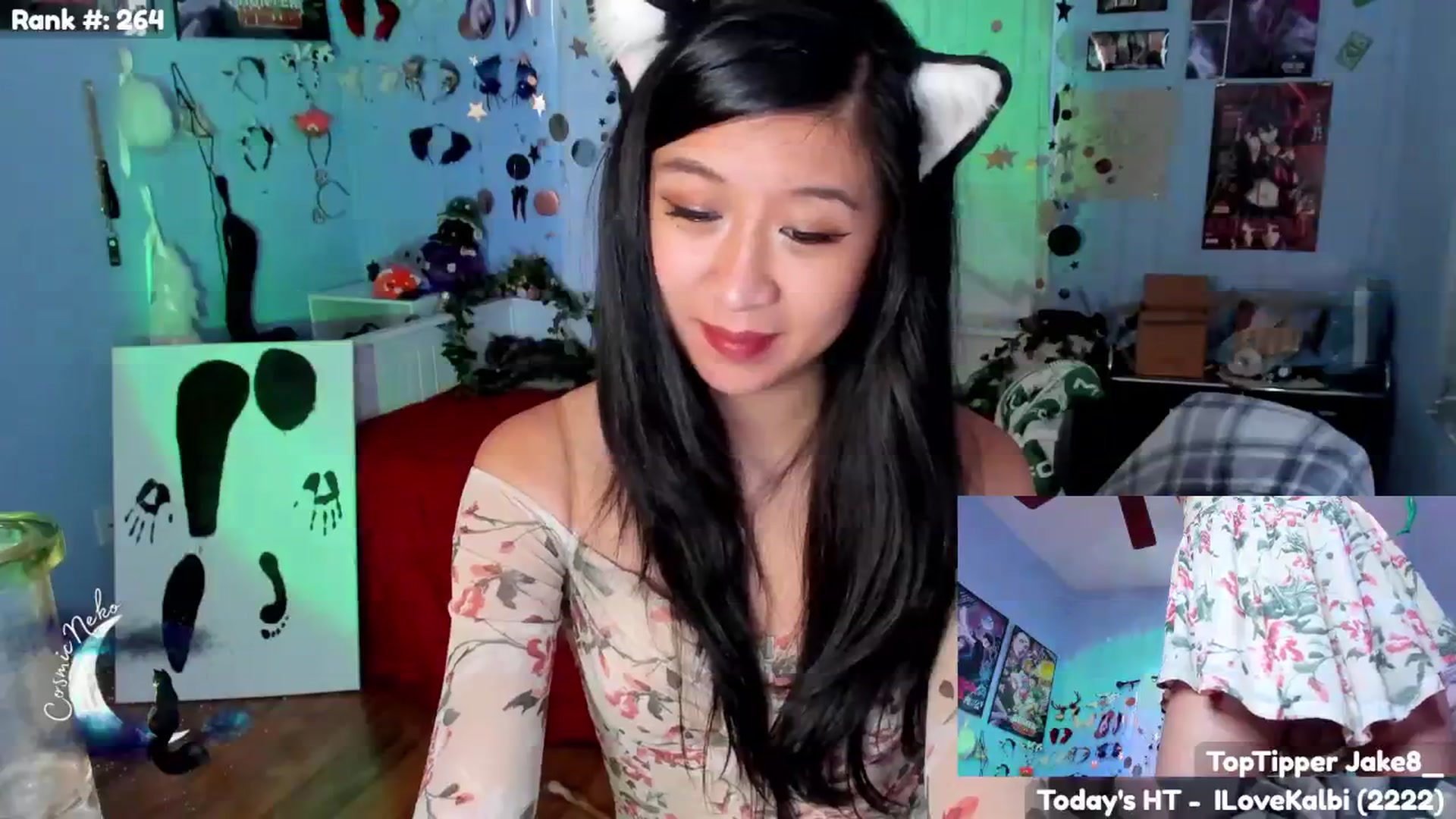 Gallery image thumbnail from CosmicNeko's myfreecams stream on, 07/12/2025, 01:04 image 16 of 20
