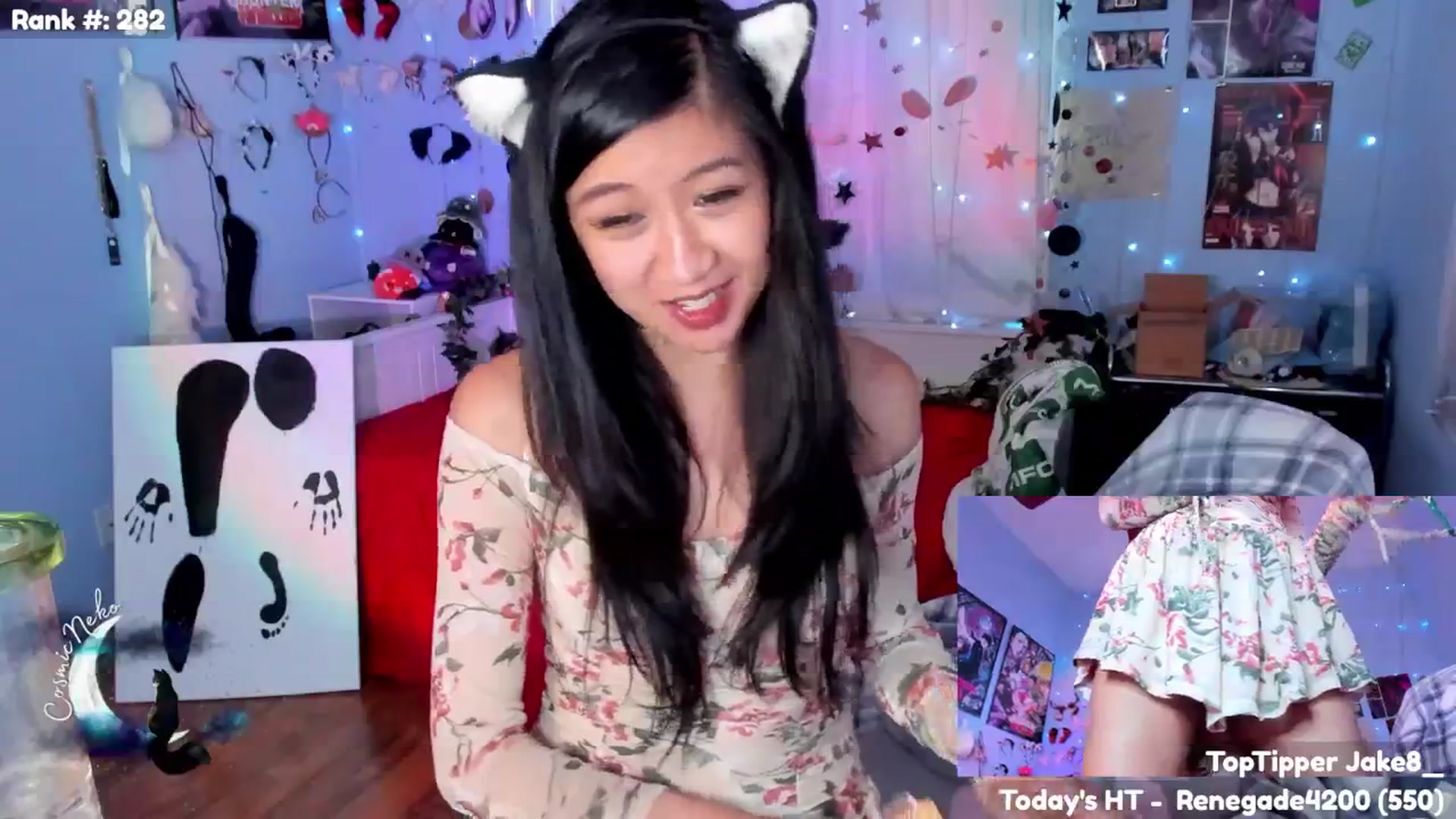 Gallery image thumbnail from CosmicNeko's myfreecams stream on, 07/12/2025, 01:04 image 14 of 20