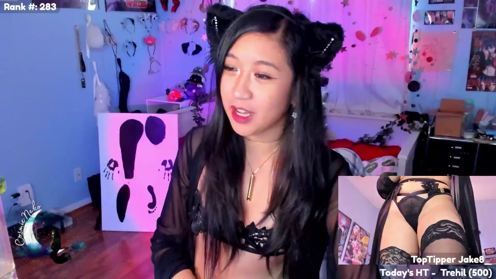 Gallery image thumbnail from CosmicNeko's myfreecams stream on, 07/13/2025, 24:46 image 2 of 20