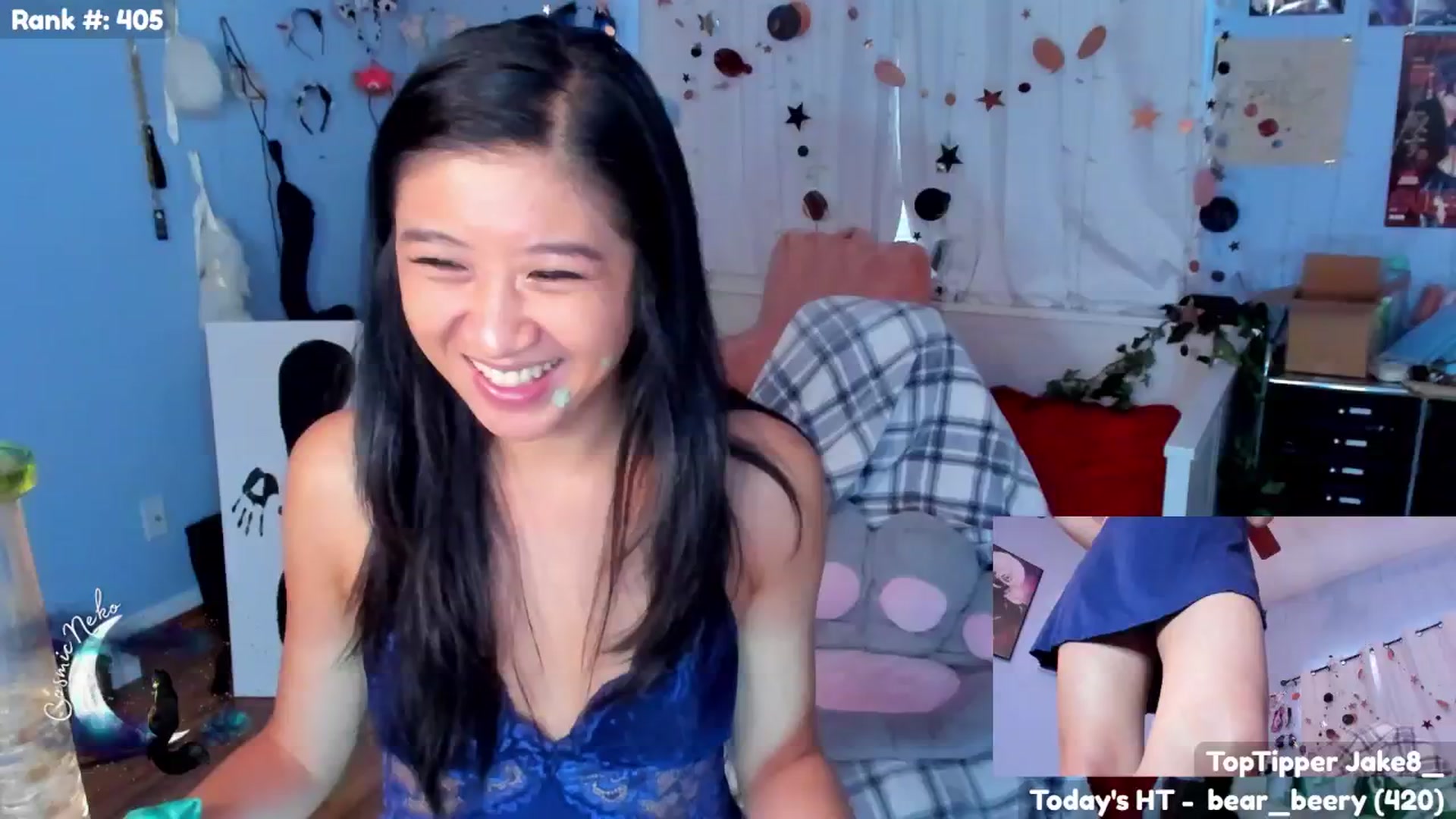 Gallery image thumbnail from CosmicNeko's myfreecams stream on, 07/21/2025, 02:01 image 11 of 20