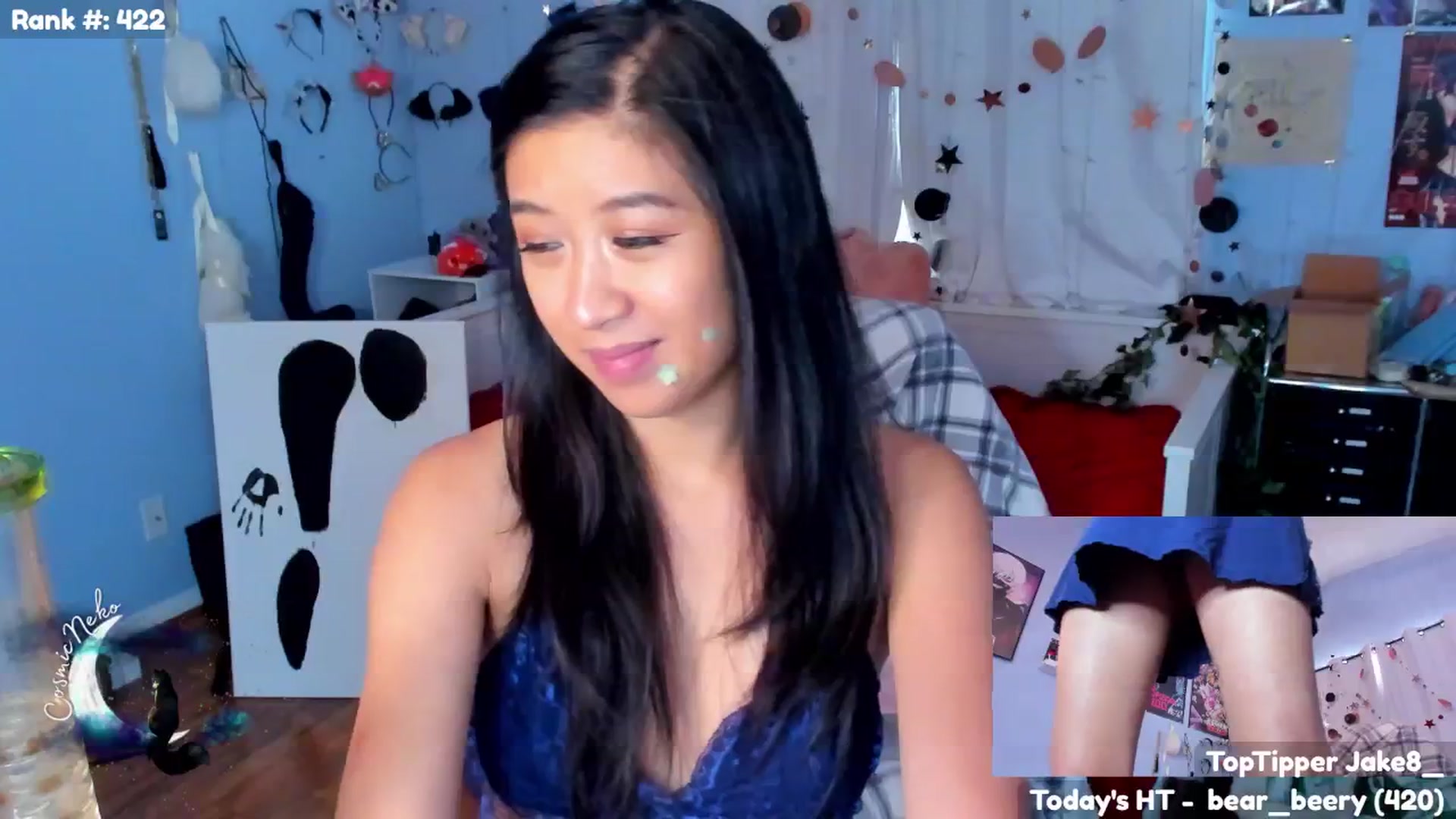 Gallery image thumbnail from CosmicNeko's myfreecams stream on, 07/21/2025, 02:03 image 11 of 20