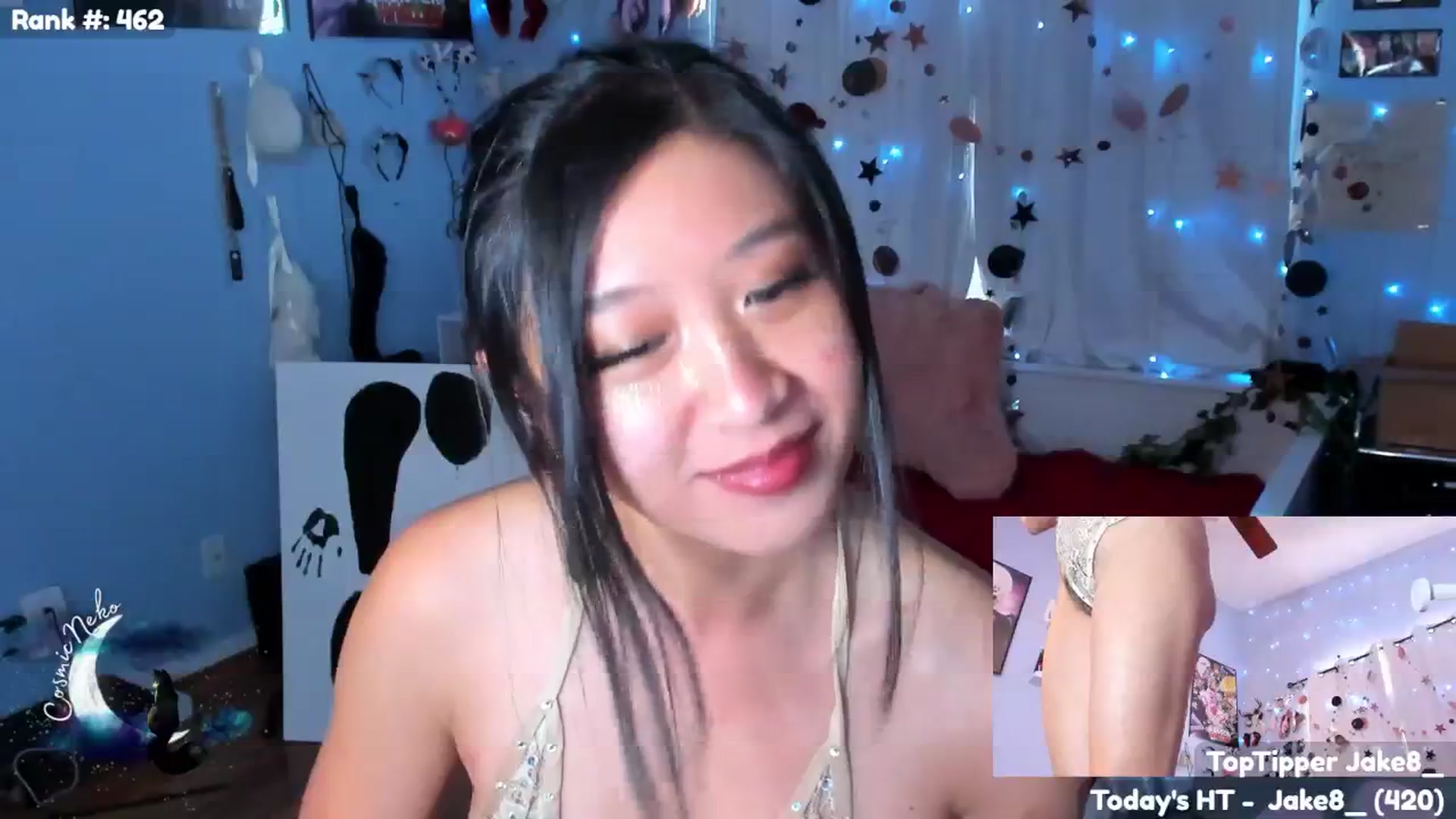 Gallery image thumbnail from CosmicNeko's myfreecams stream on, 07/26/2025, 01:33 image 12 of 20