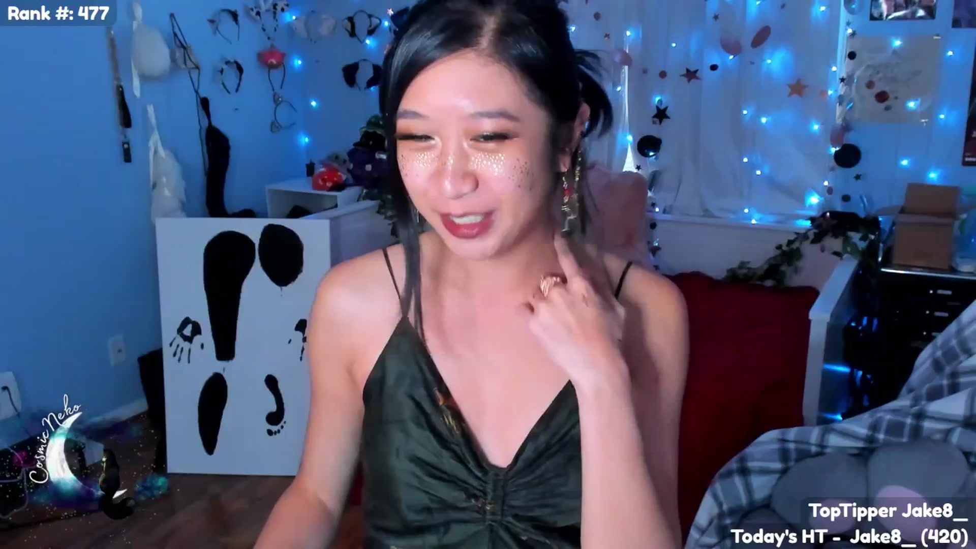Gallery image thumbnail from CosmicNeko's myfreecams stream on, 07/26/2025, 01:33 image 6 of 20