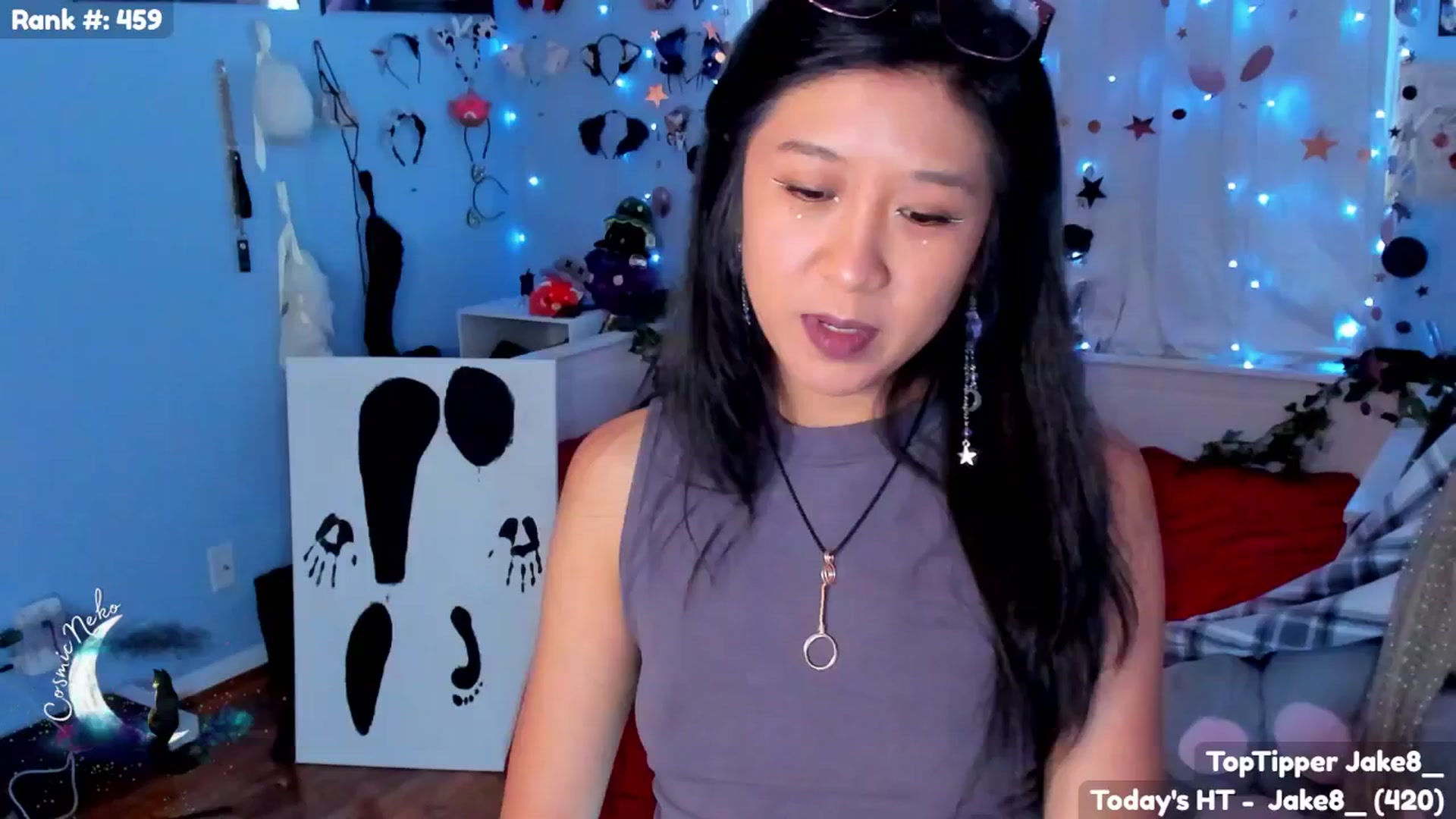 Gallery image thumbnail from CosmicNeko's myfreecams stream on, 07/27/2025, 24:07 image 5 of 20