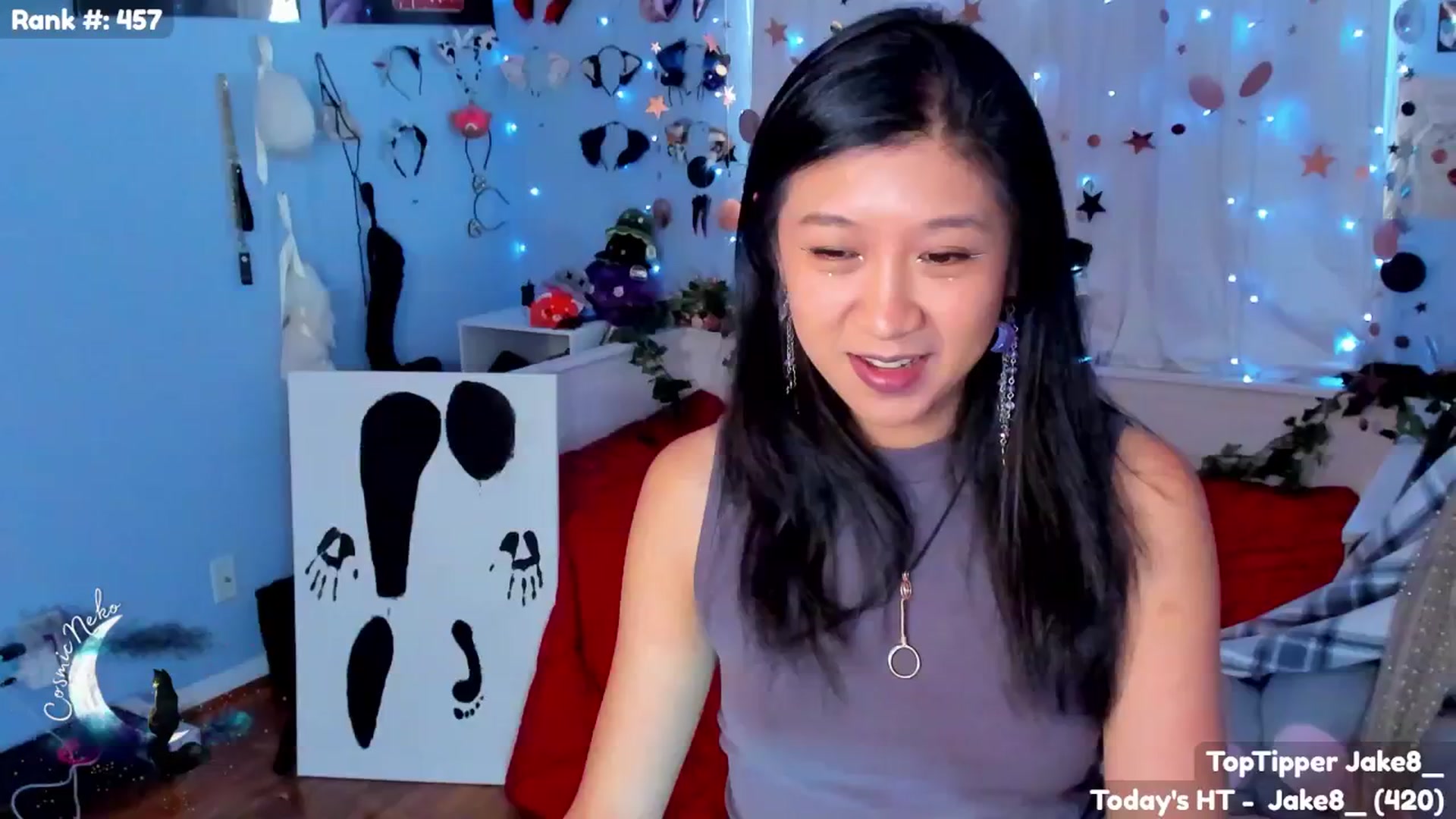 Gallery image thumbnail from CosmicNeko's myfreecams stream on, 07/27/2025, 24:07 image 9 of 20