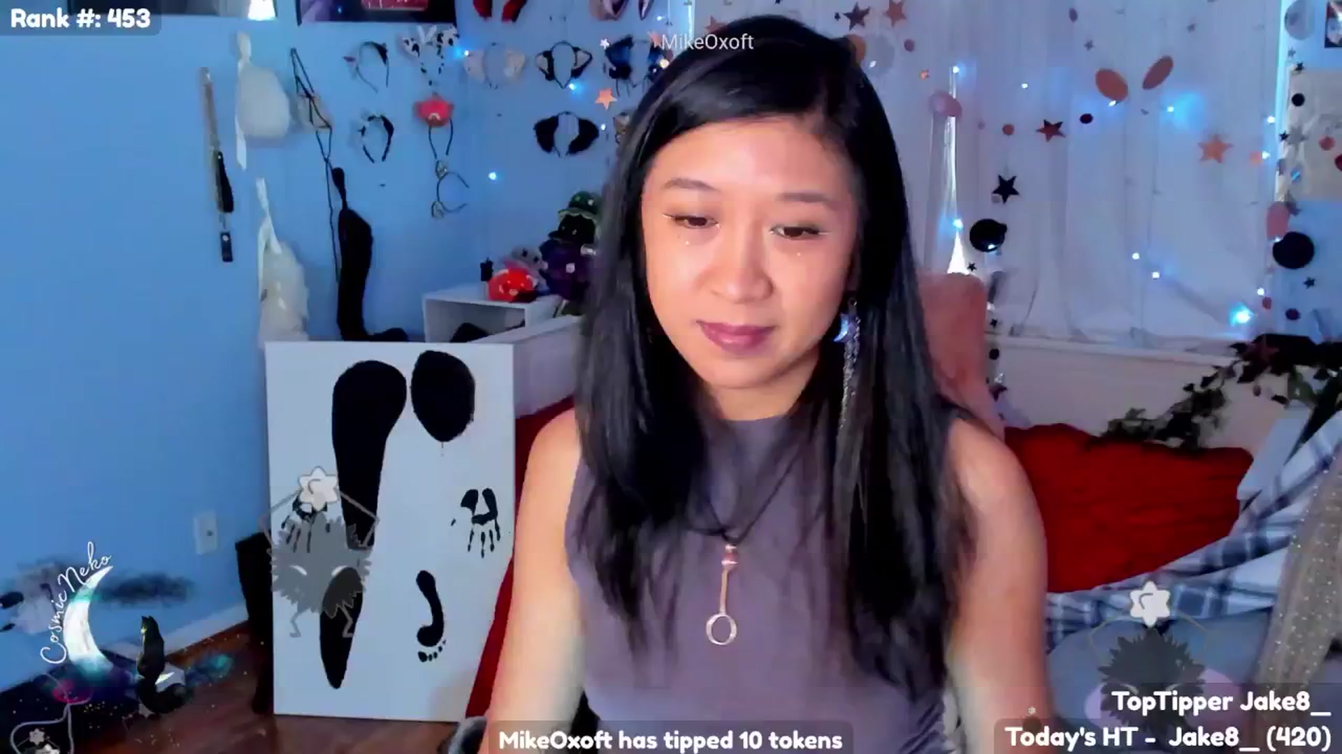 Gallery image thumbnail from CosmicNeko's myfreecams stream on, 07/27/2025, 24:07 image 12 of 20