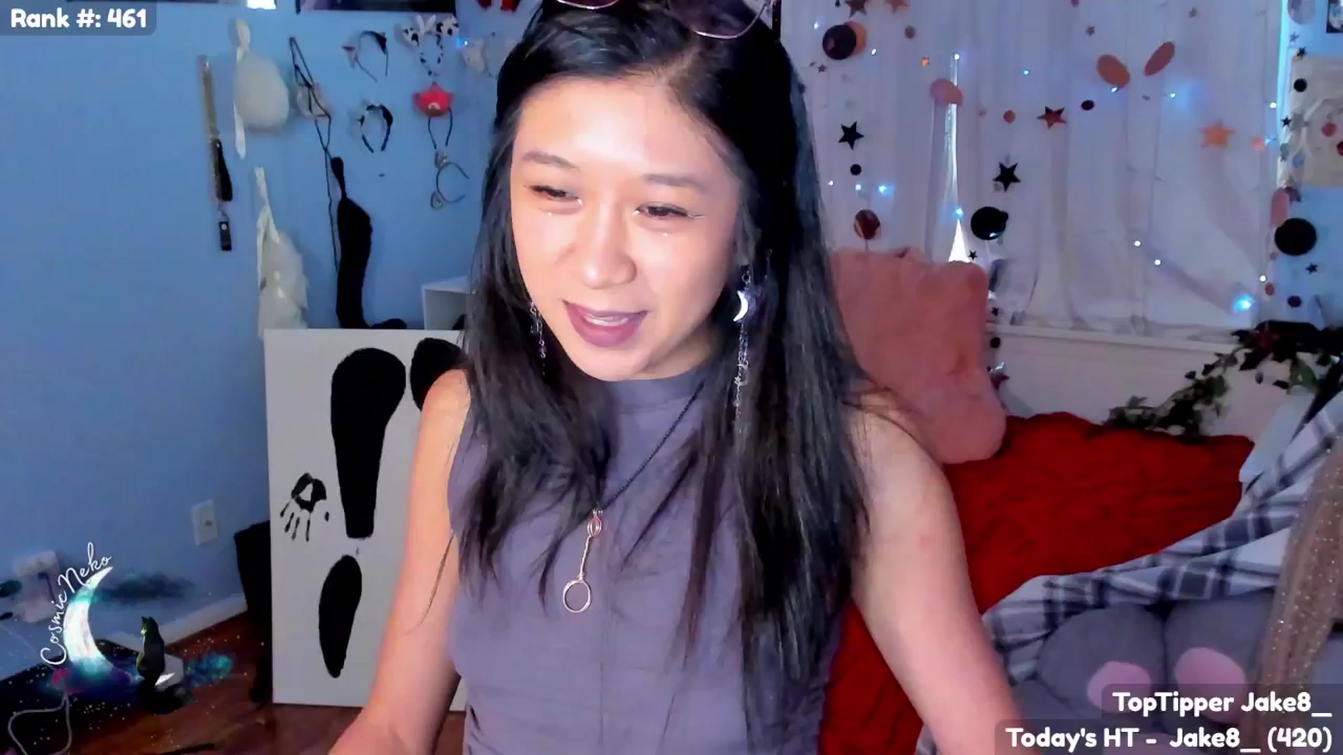 Gallery image thumbnail from CosmicNeko's myfreecams stream on, 07/27/2025, 24:07 image 2 of 20
