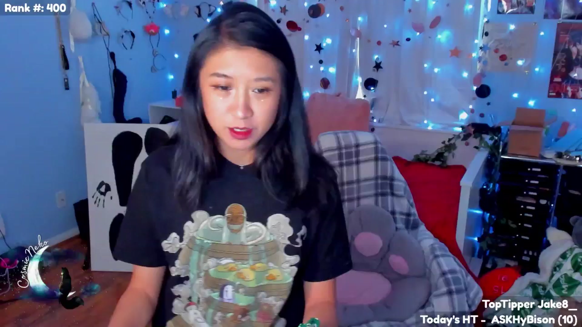 Gallery image thumbnail from CosmicNeko's myfreecams stream on, 07/31/2025, 24:38 image 1 of 20