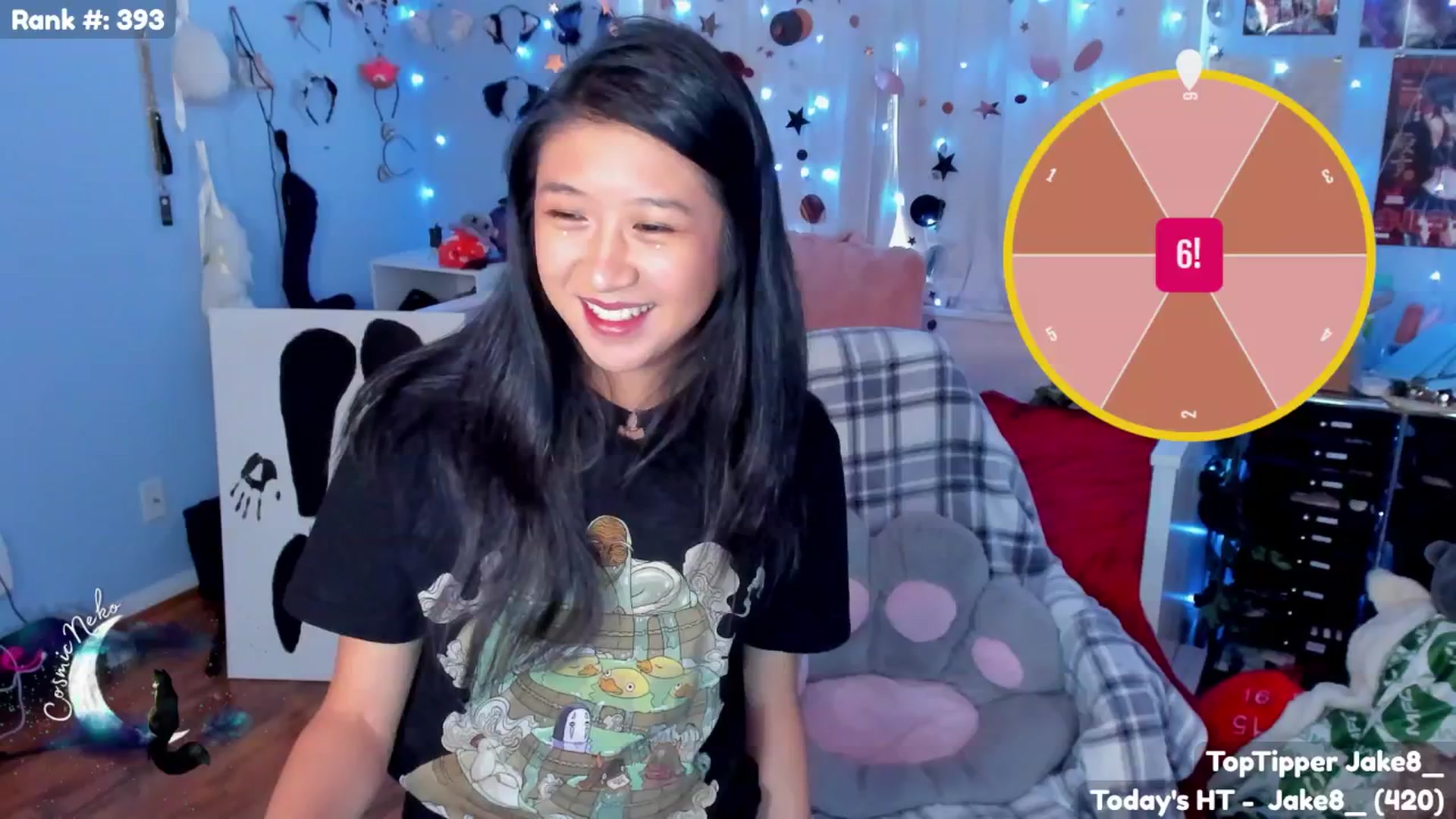 Gallery image thumbnail from CosmicNeko's myfreecams stream on, 07/31/2025, 24:38 image 4 of 20
