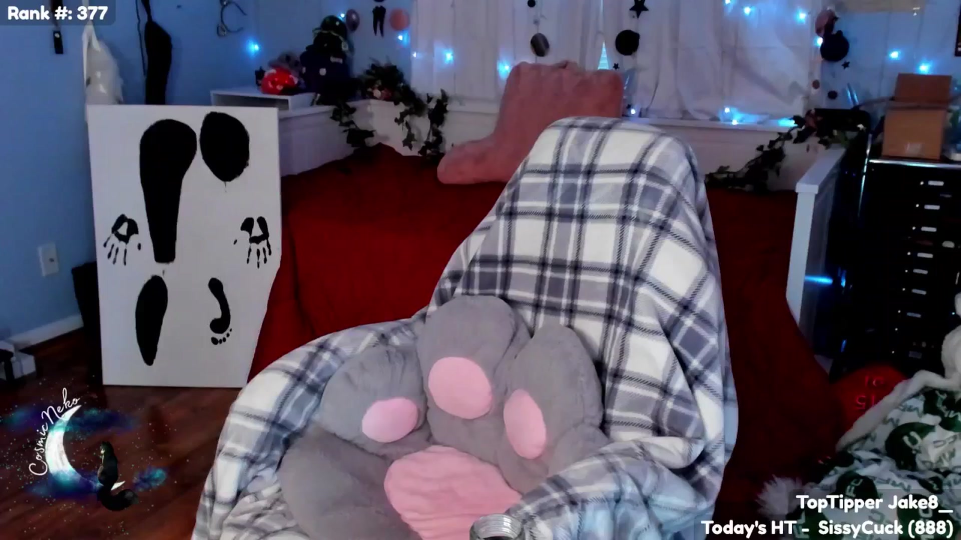 Gallery image thumbnail from CosmicNeko's myfreecams stream on, 08/01/2025, 02:21 image 16 of 20