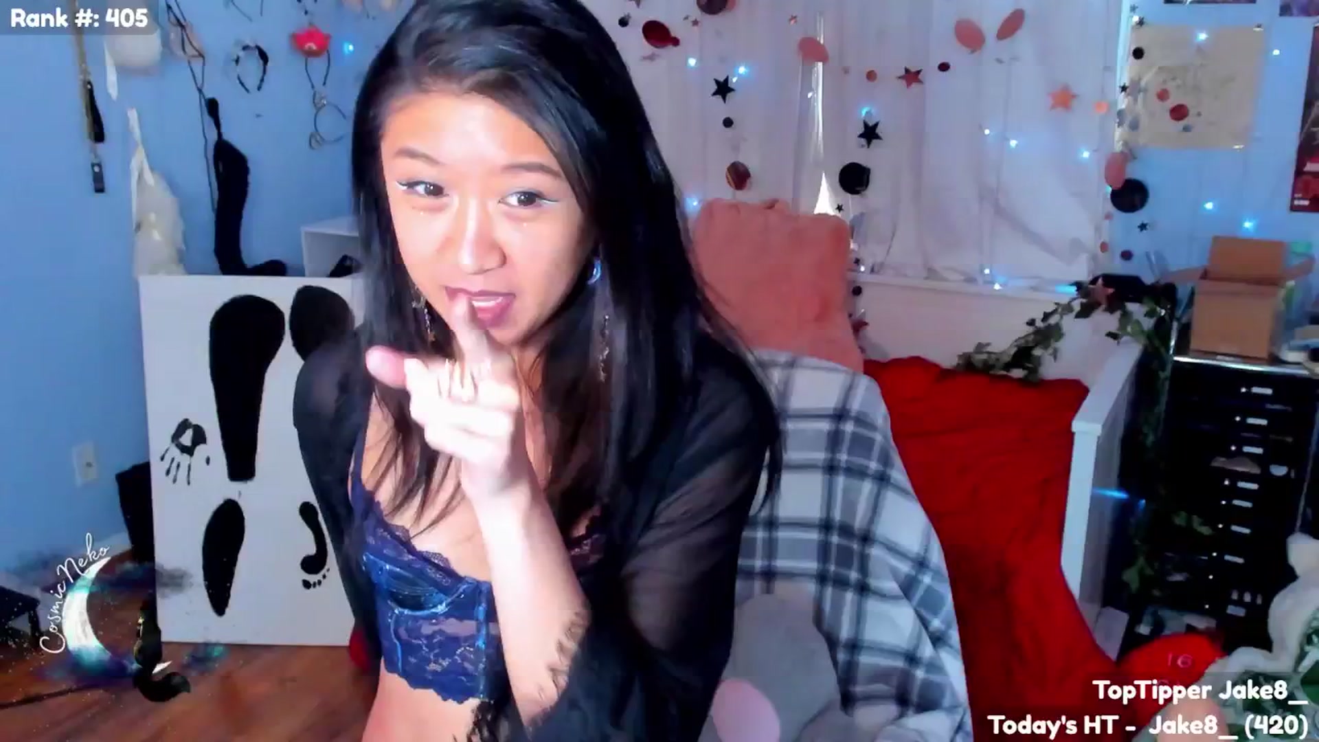 Gallery image thumbnail from CosmicNeko's myfreecams stream on, 08/01/2025, 02:21 image 2 of 20