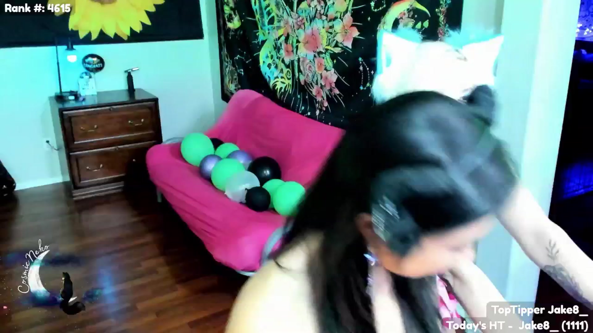 Gallery image thumbnail from CosmicNeko's myfreecams stream on, 09/16/2025, 03:12 image 16 of 20