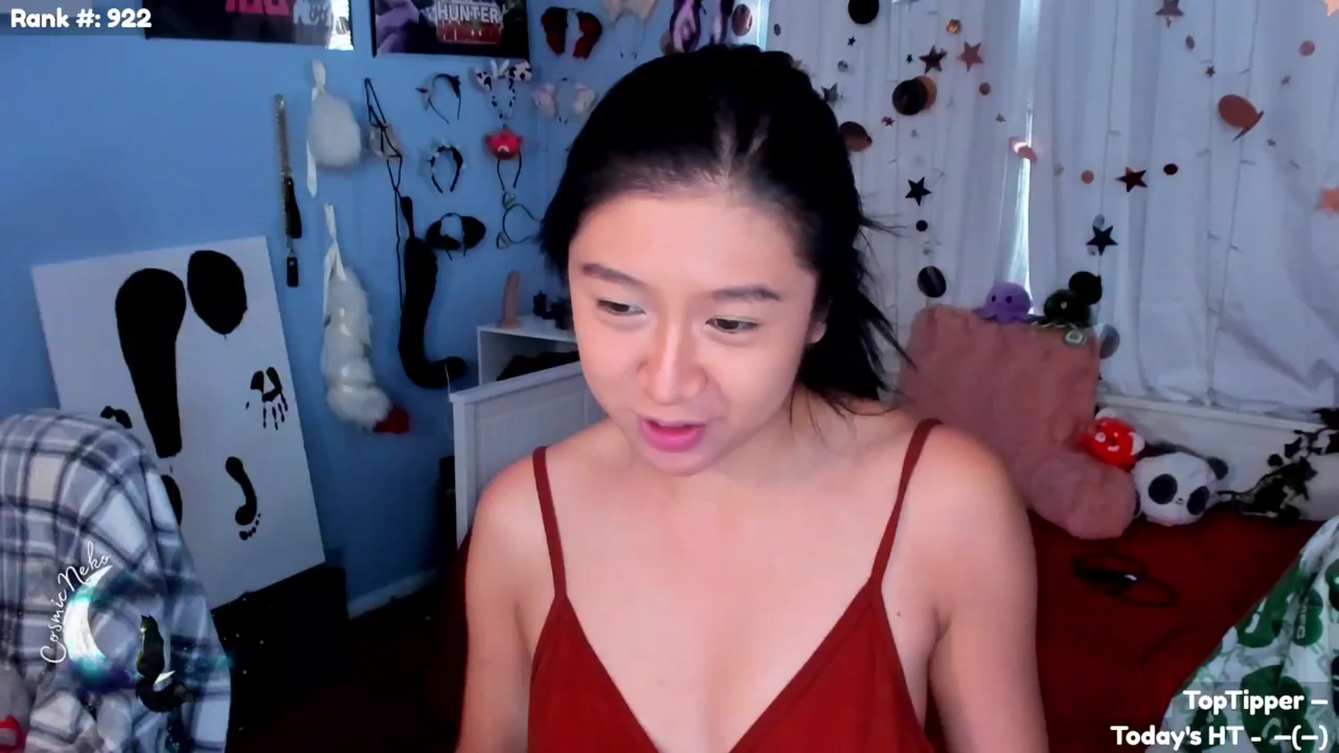 Gallery image thumbnail from CosmicNeko's myfreecams stream on, 10/01/2025, 22:04 image 1 of 20